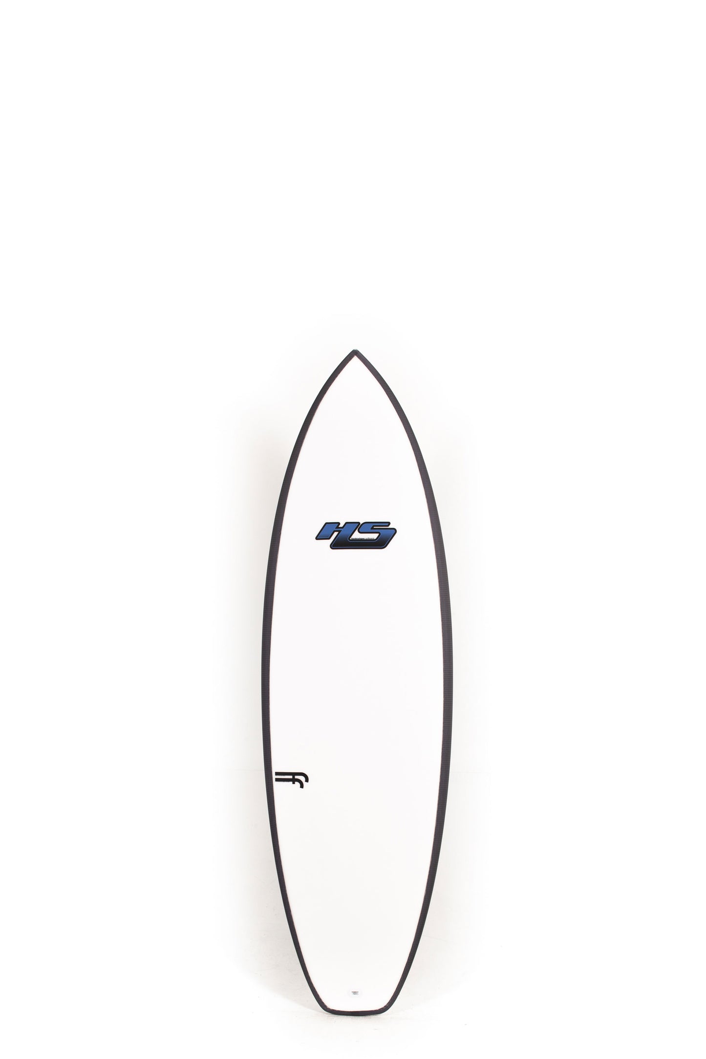 White Haydenshapes Nova surfboard size 5'9" on a white background by Pukas Surf Shop - 1