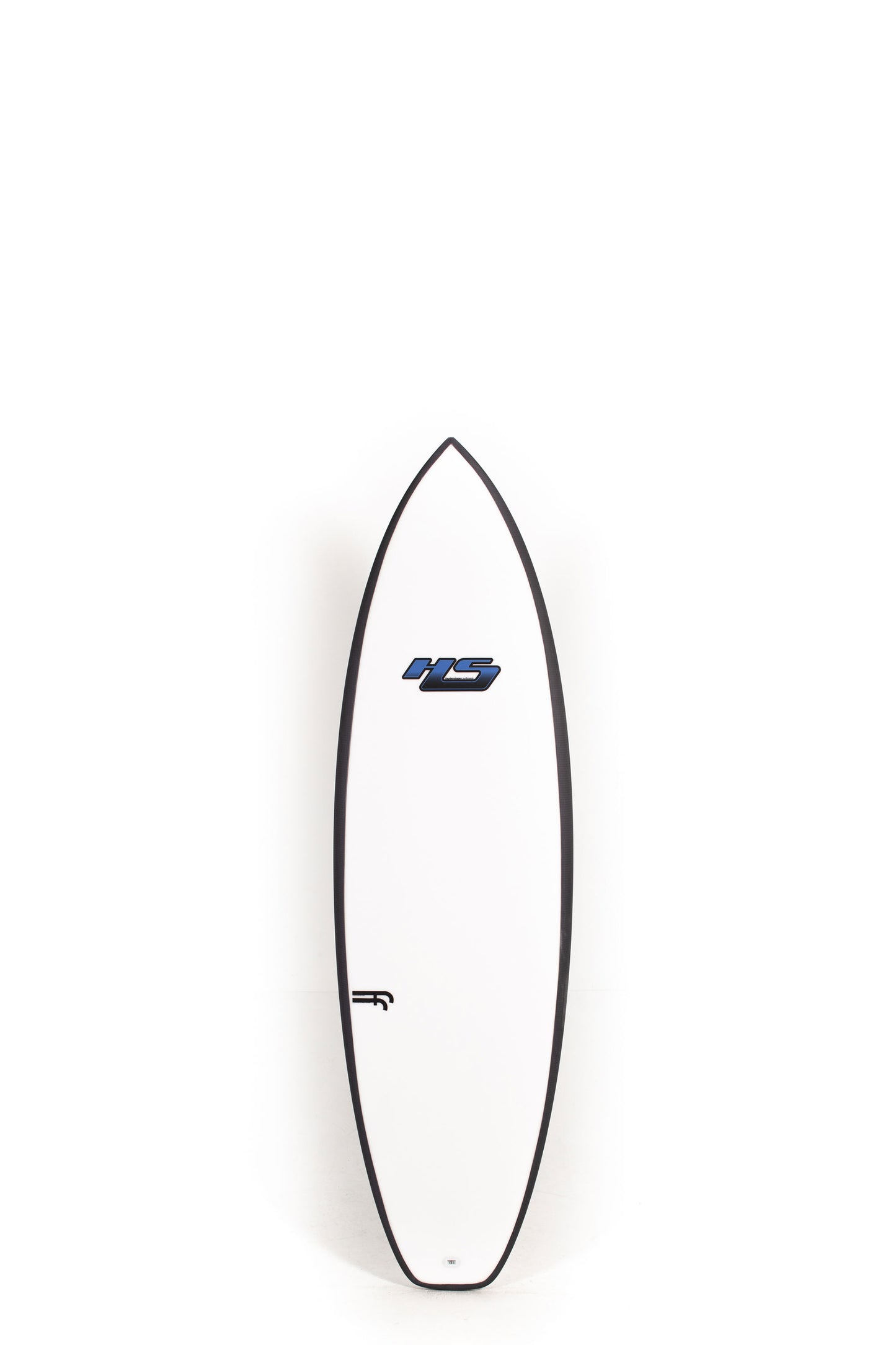 White Haydenshapes Nova surfboard size 6'0" on a white background by Pukas Surf Shop - 1