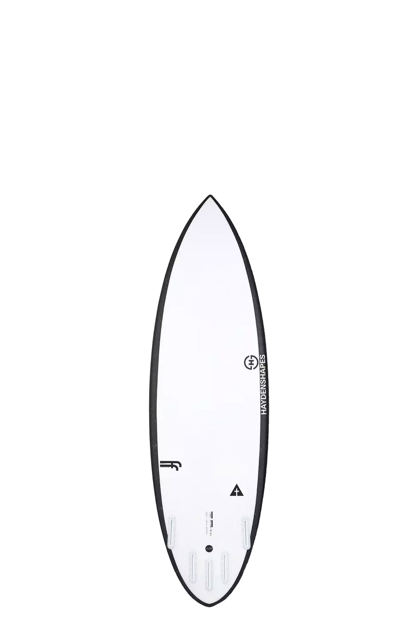 White and Black Holy Hypto HaydenShapes Surfboard size 6'2" at Pukas Surf Shop - 2
