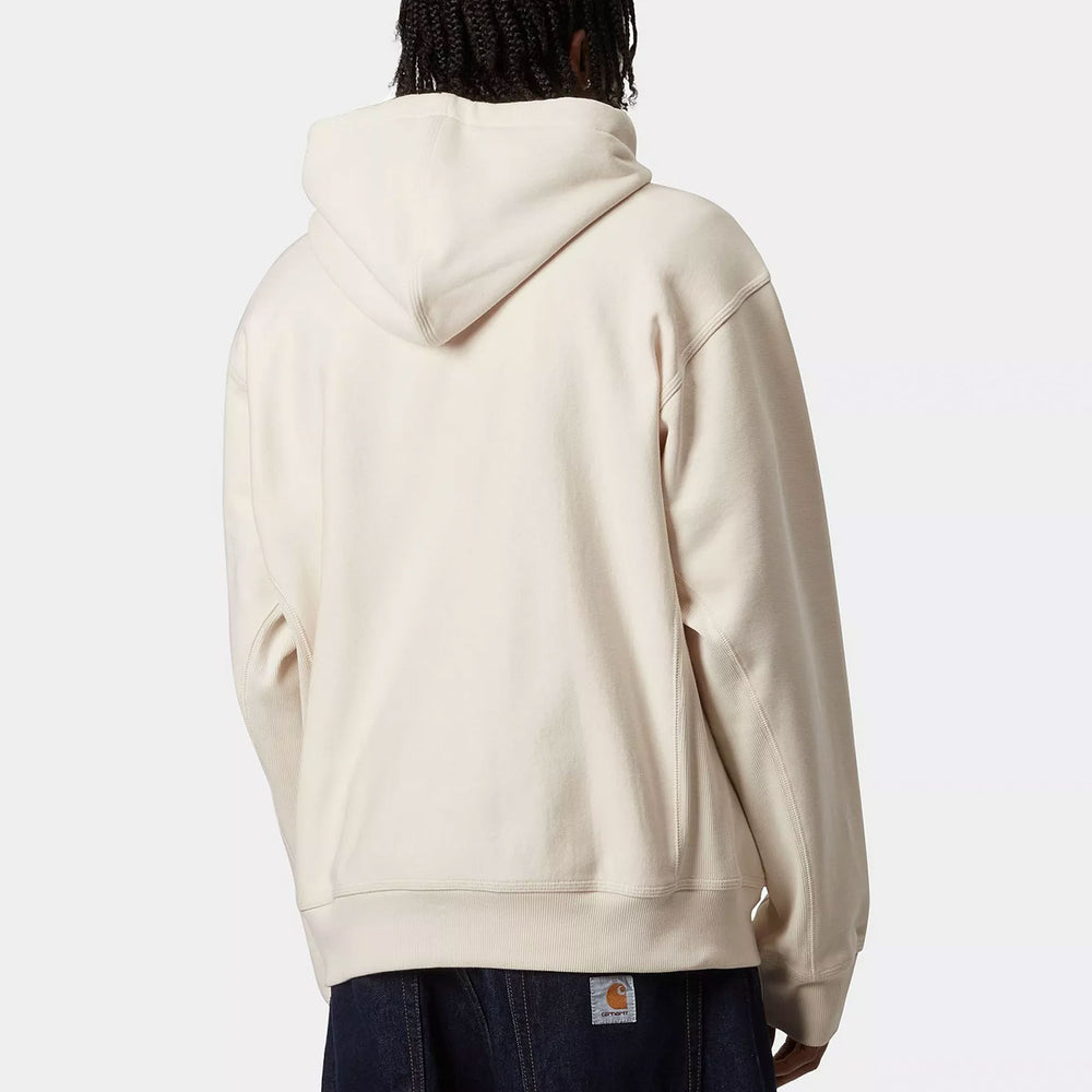 Pukas-Surf-Shop-Hoodie-Man-Carhartt-WIP-American-Script-Cream