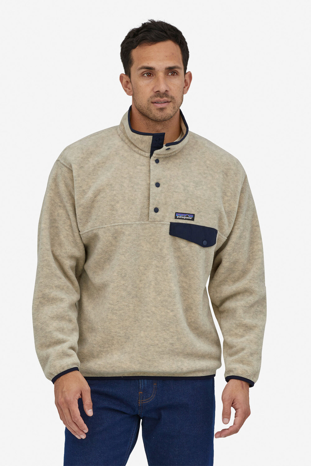 Pukas-Surf-Shop-Hoodie-Man-Patagonia-Synchilla-Snap-Oat