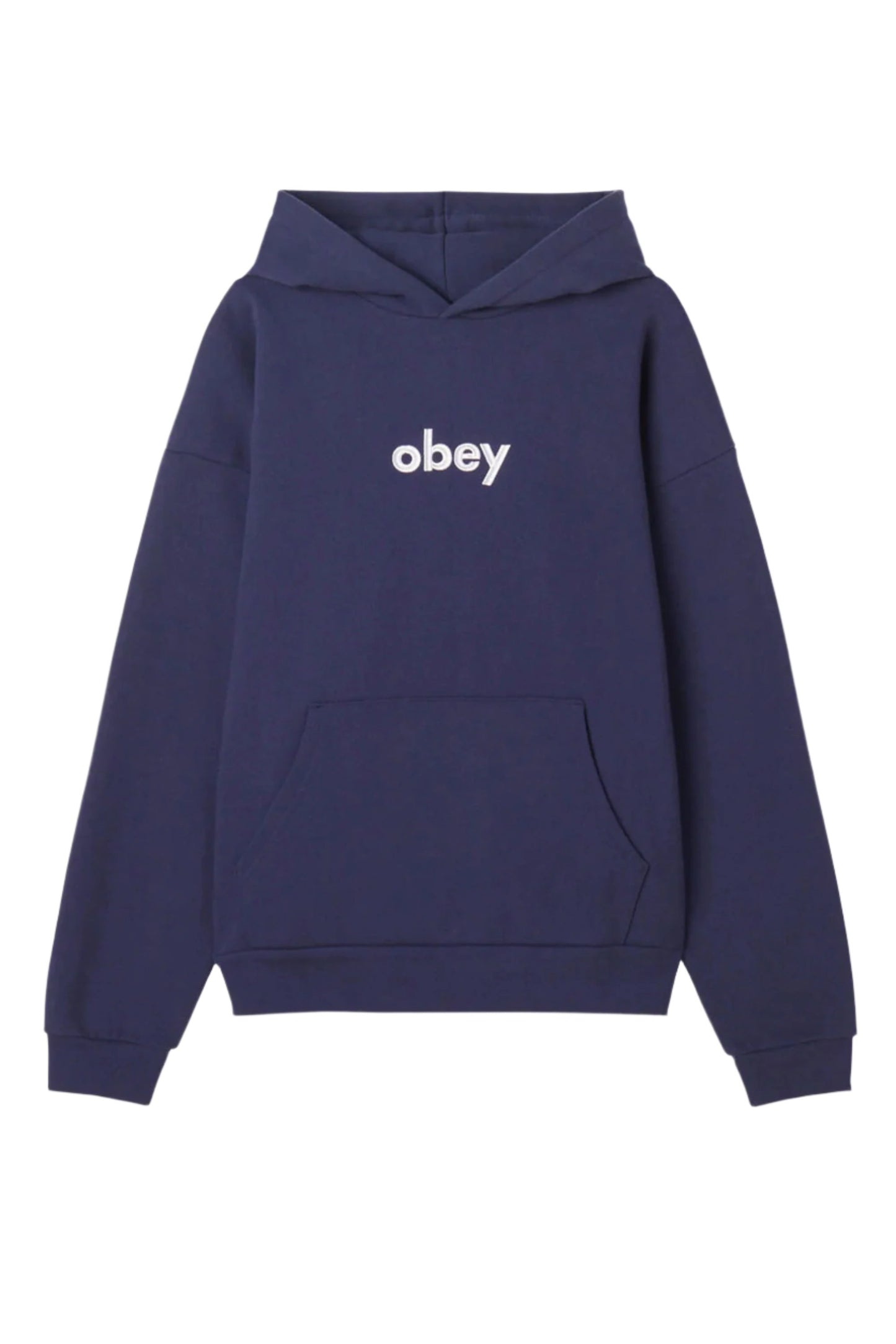 Pukas-Surf-Shop-Hoodie-OBEY-Lowercase-Blue