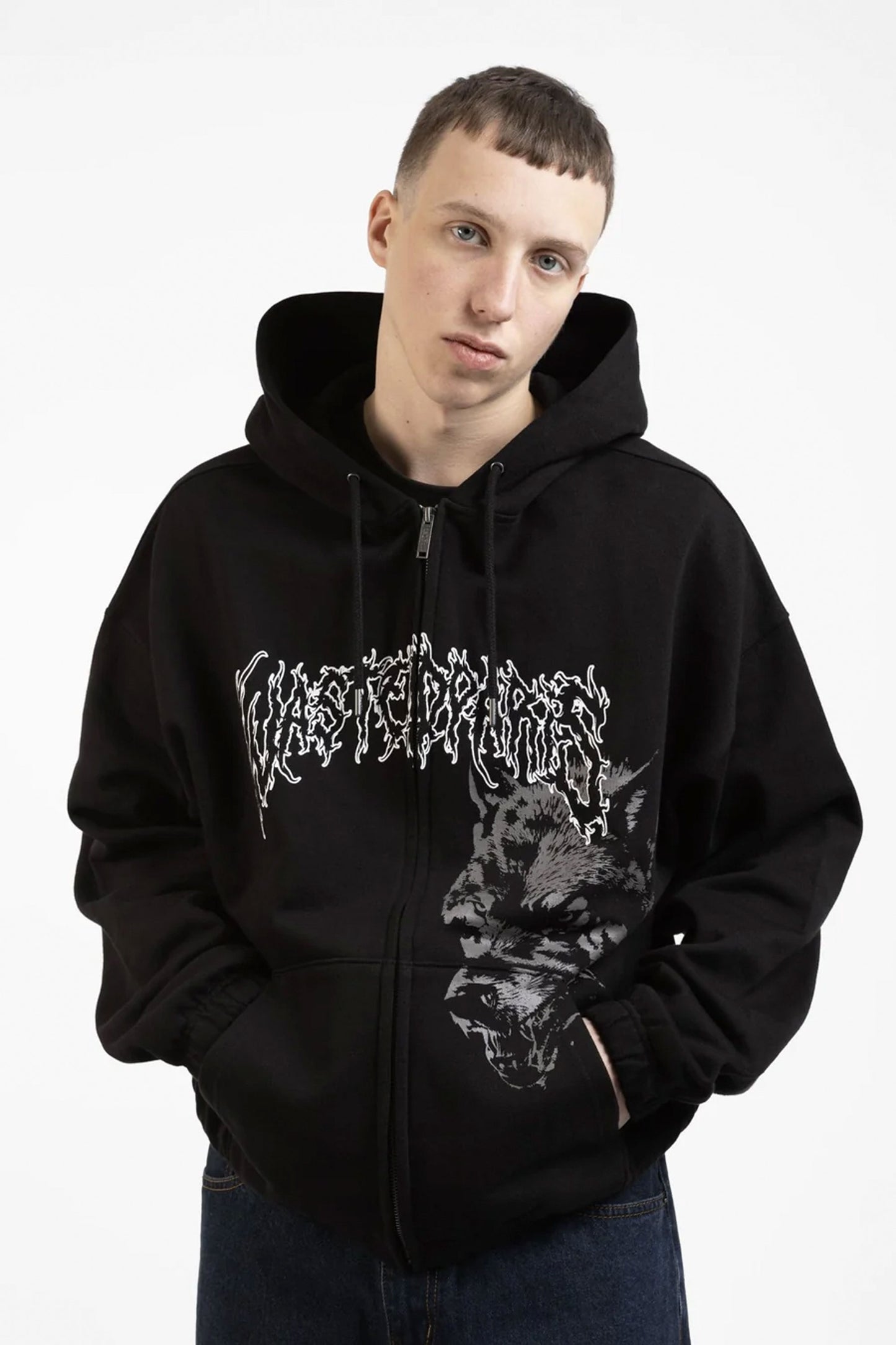 Pukas-Surf-Shop-Hoodie-Wasted-Paris-Varg-Black