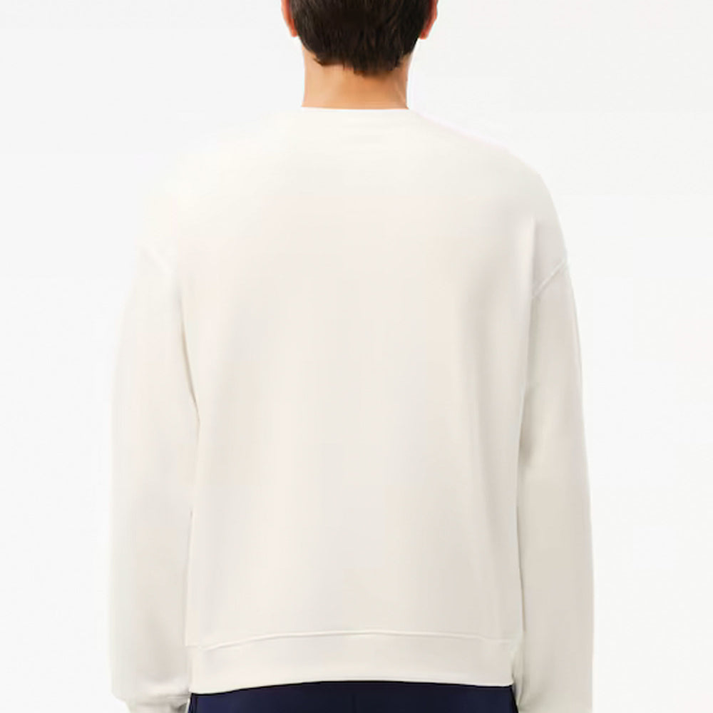 
                      
                        LACOSTE - LOOSE FIT PRINTED COTTON FLEECE
                      
                    