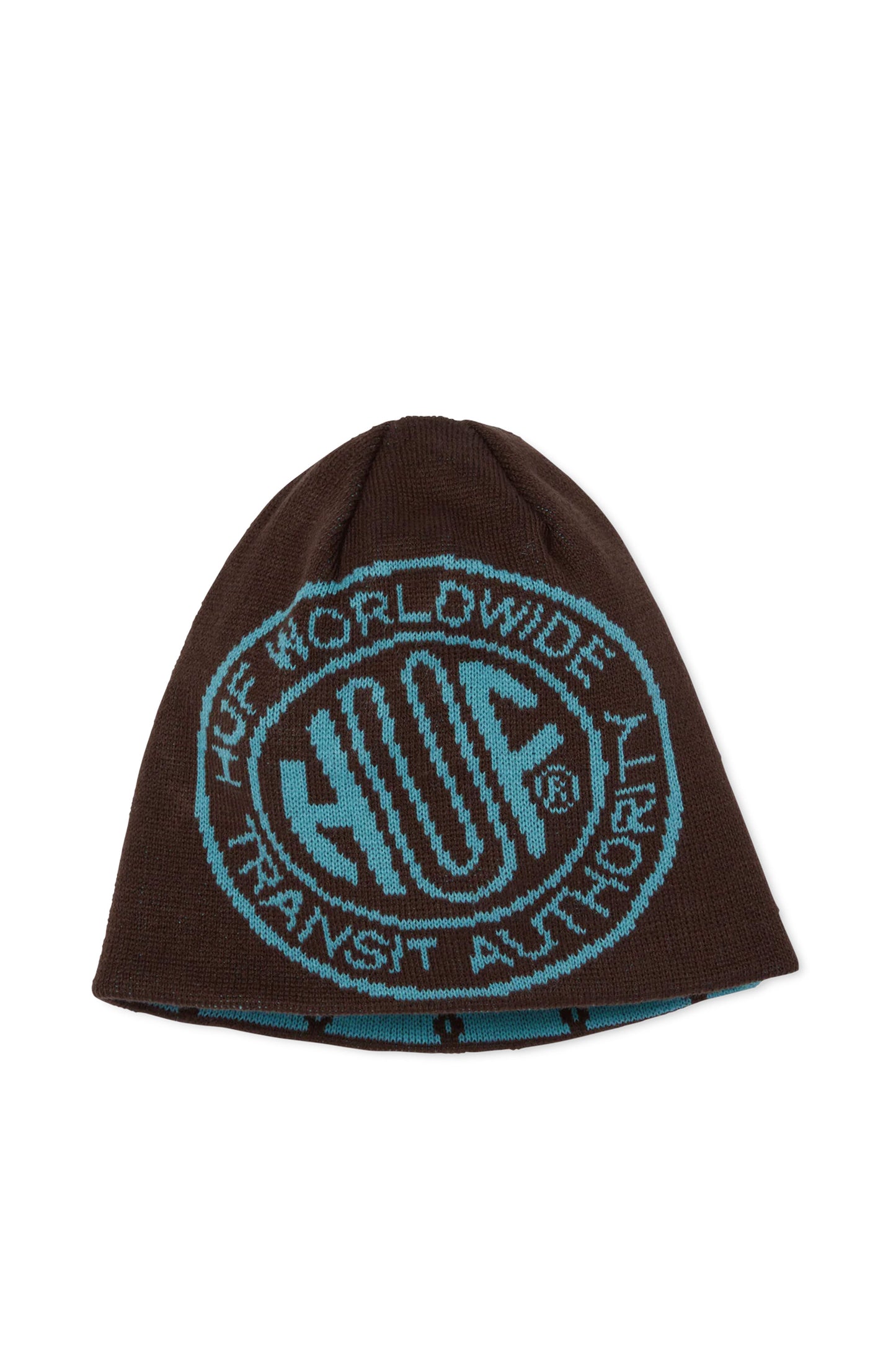 Pukas-Surf-Shop-Huf-Token-Reversible-Skull-Beanie-Bison