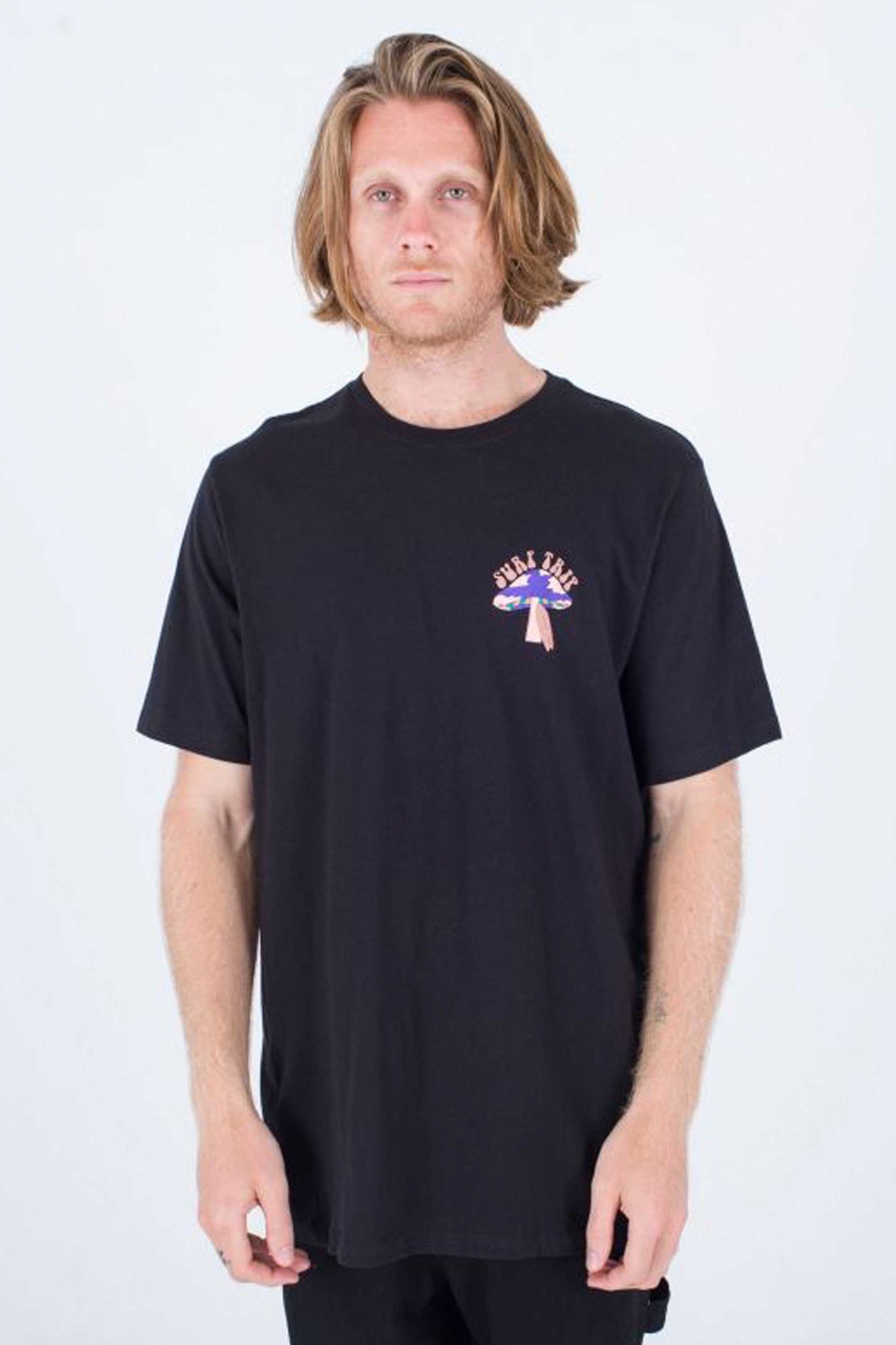 Hurley Lids Surfer T Shirt Unisex Mens L Waves Surfing Beach Graphic