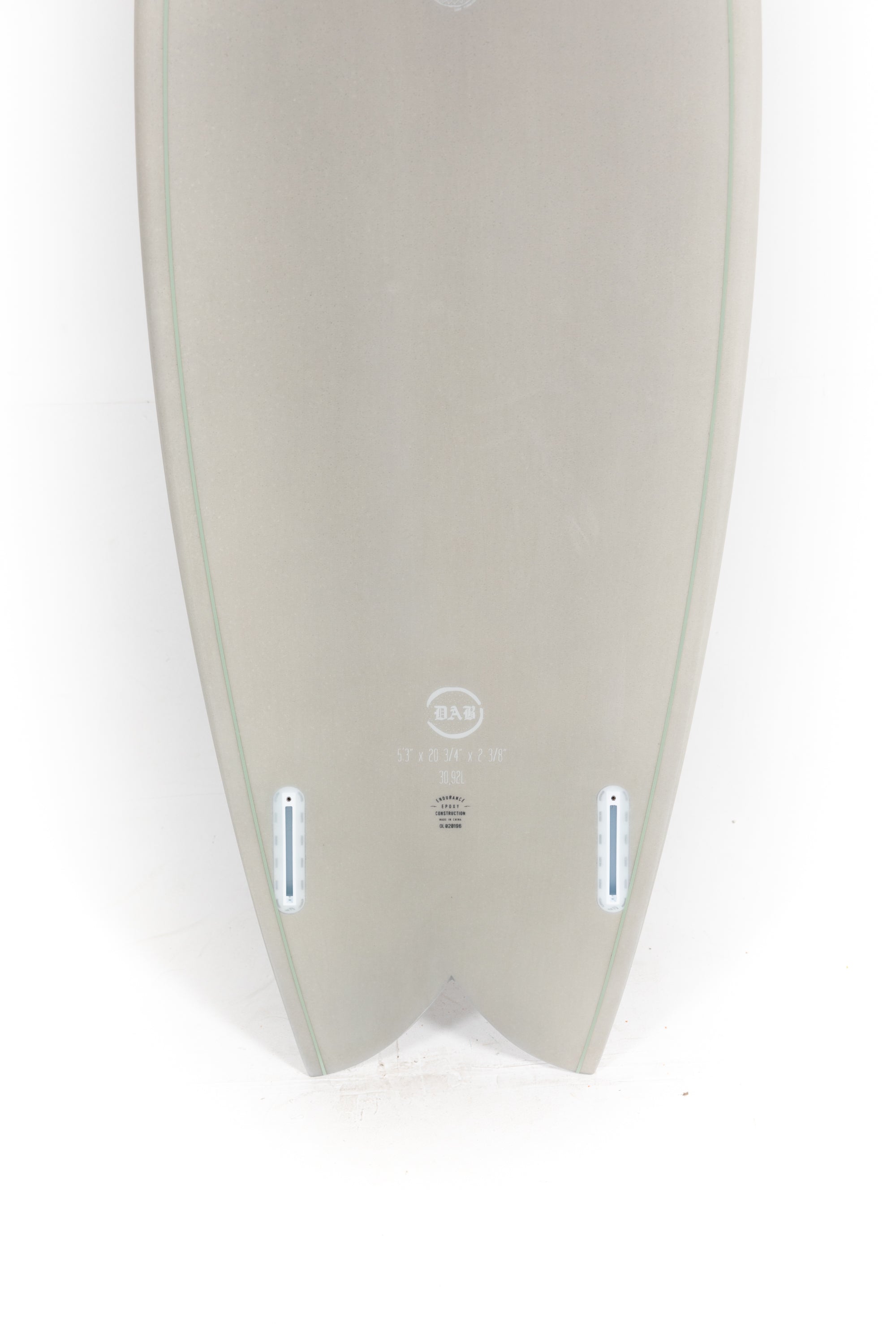 Indio Surfboard - DAB Gray 5'3” | Shop at Pukas Surf Shop – PUKAS
