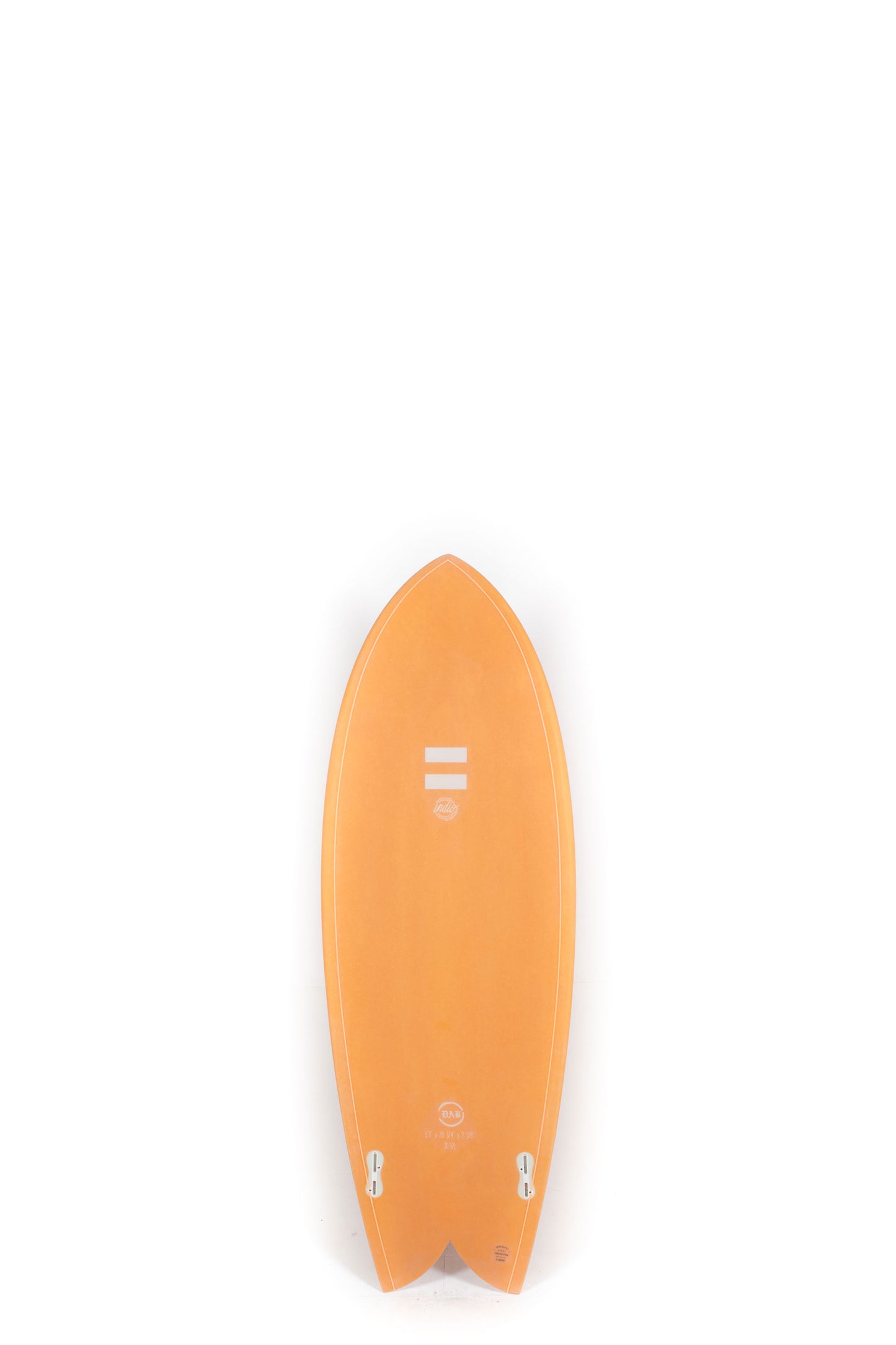 Pukas Surf Shop -  Indio Surfboards - DAB TERRACOTA FCS II - 5’3” x 20 3/4 x 2 3/8 x 30.92L.