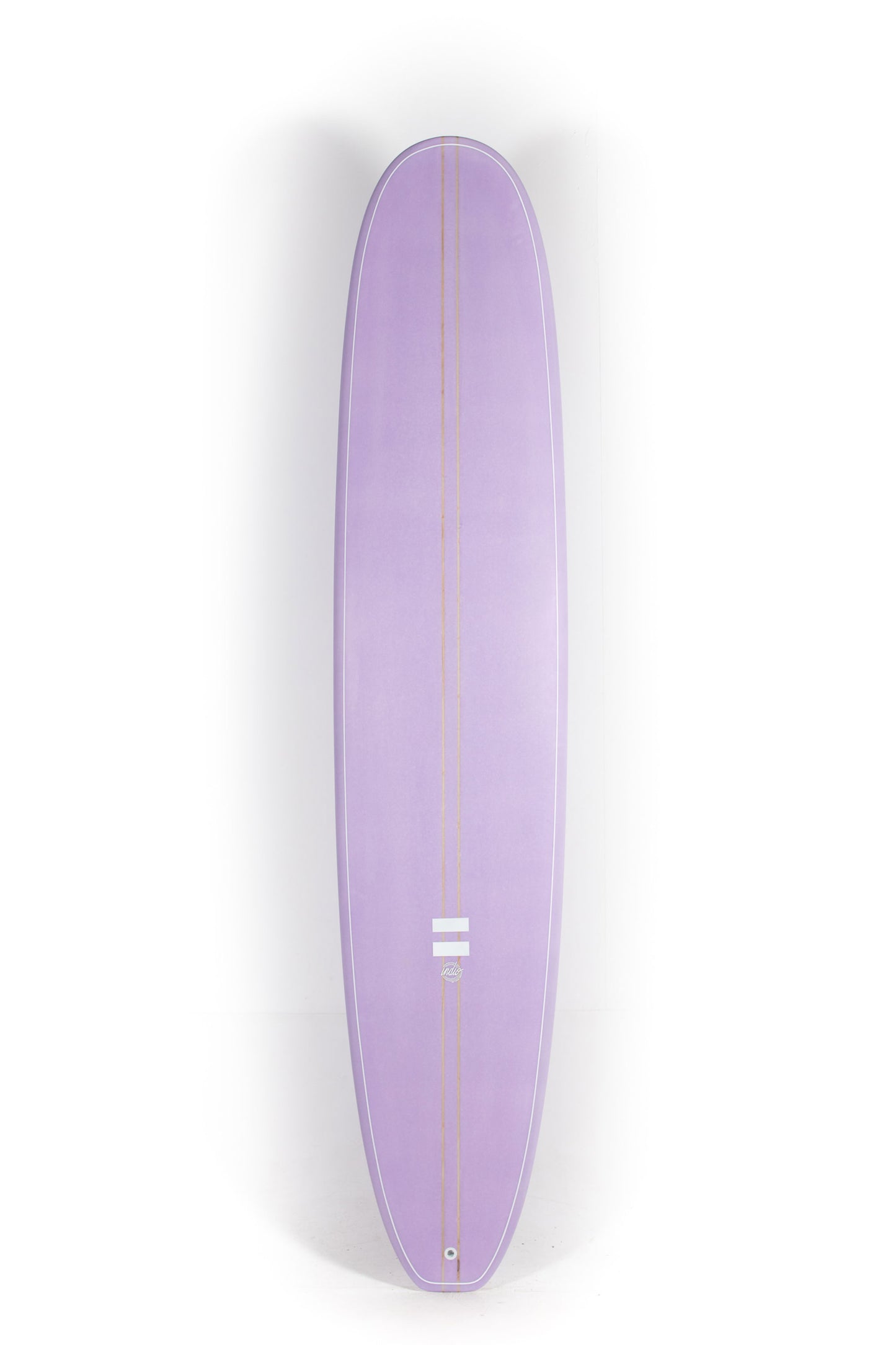 Purple Indio Surfboard Log Machine size 9'0" at Pukas Surf Shop