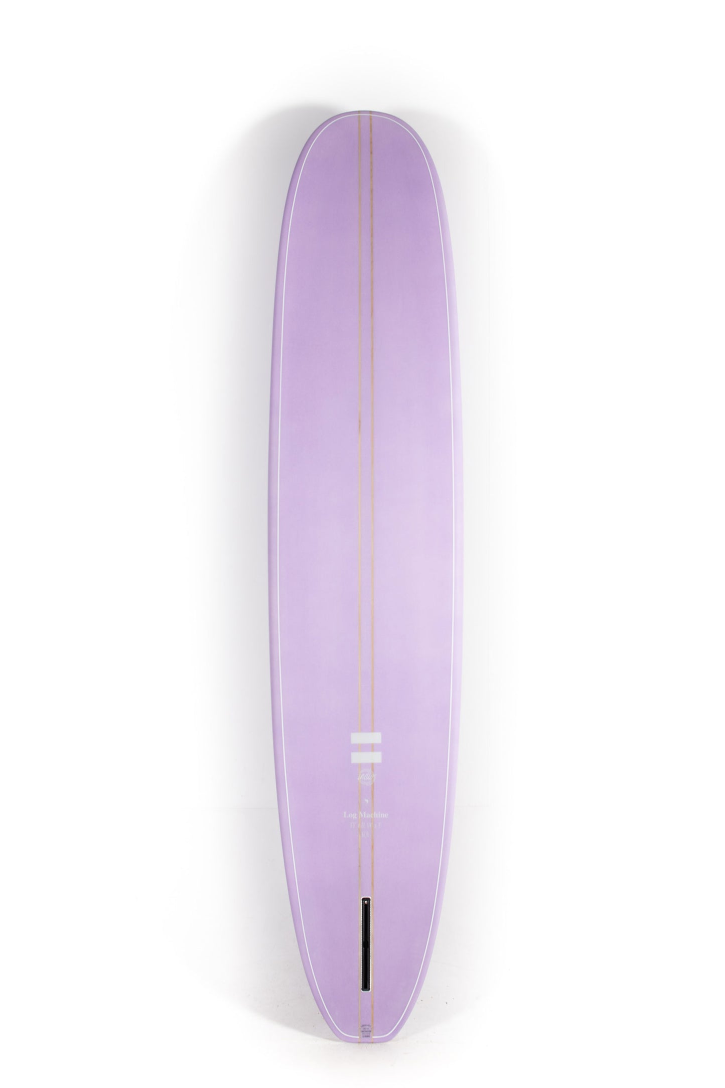 Purple Indio Surfboard Log Machine size 9'0" at Pukas Surf Shop - 2