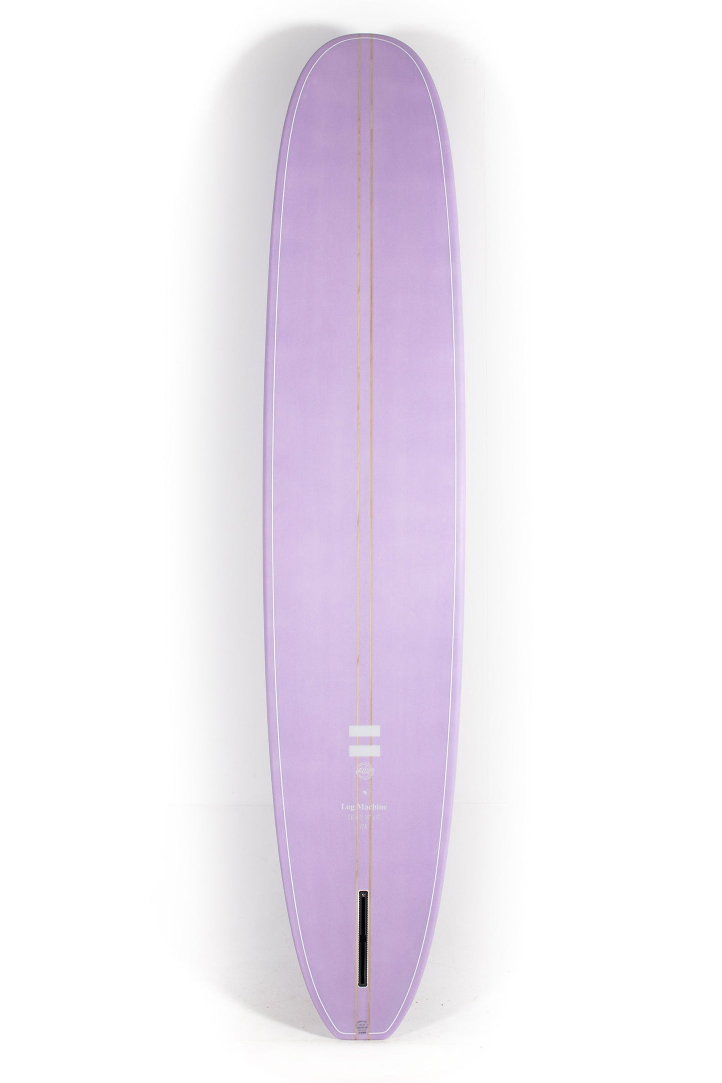 Purple Indio Surfboard Log Machine size 9'6" at Pukas Surf Shop - 2
