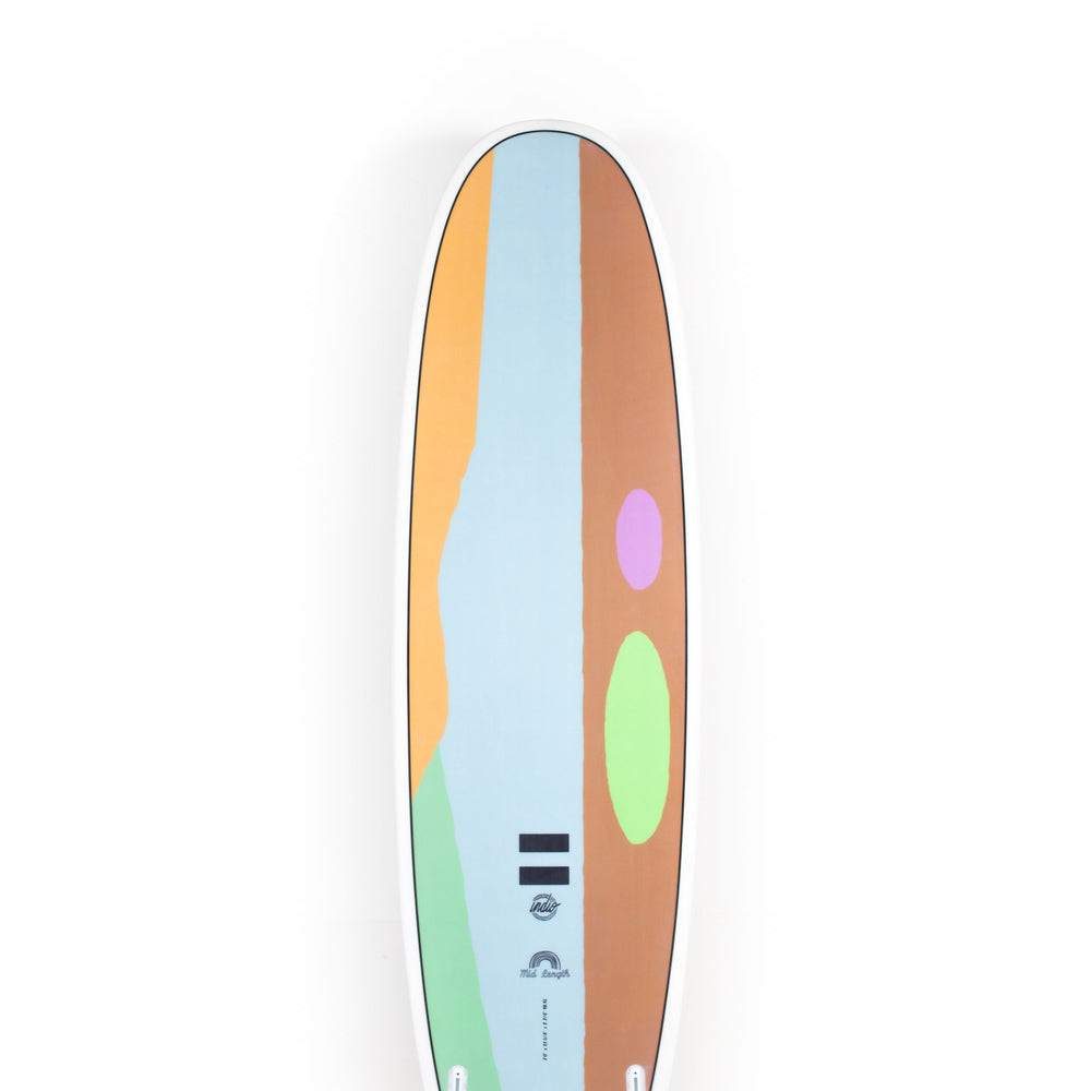 Pukas Surf Shop -  Indio Surfboards - MID LENGTH India 2 - 7'0" x 21 3/8 x 2 7/8 - 49,40lL