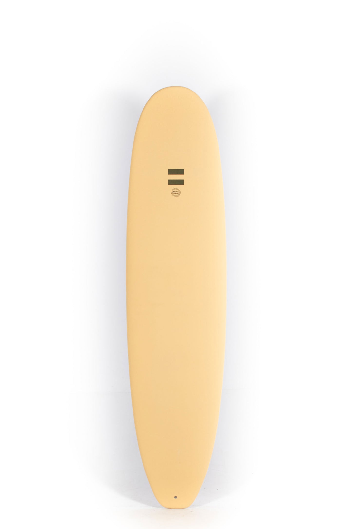 Yellow Softboard by Indio Surfboards Mid Length size 7'6" at Pukas Surf Shop