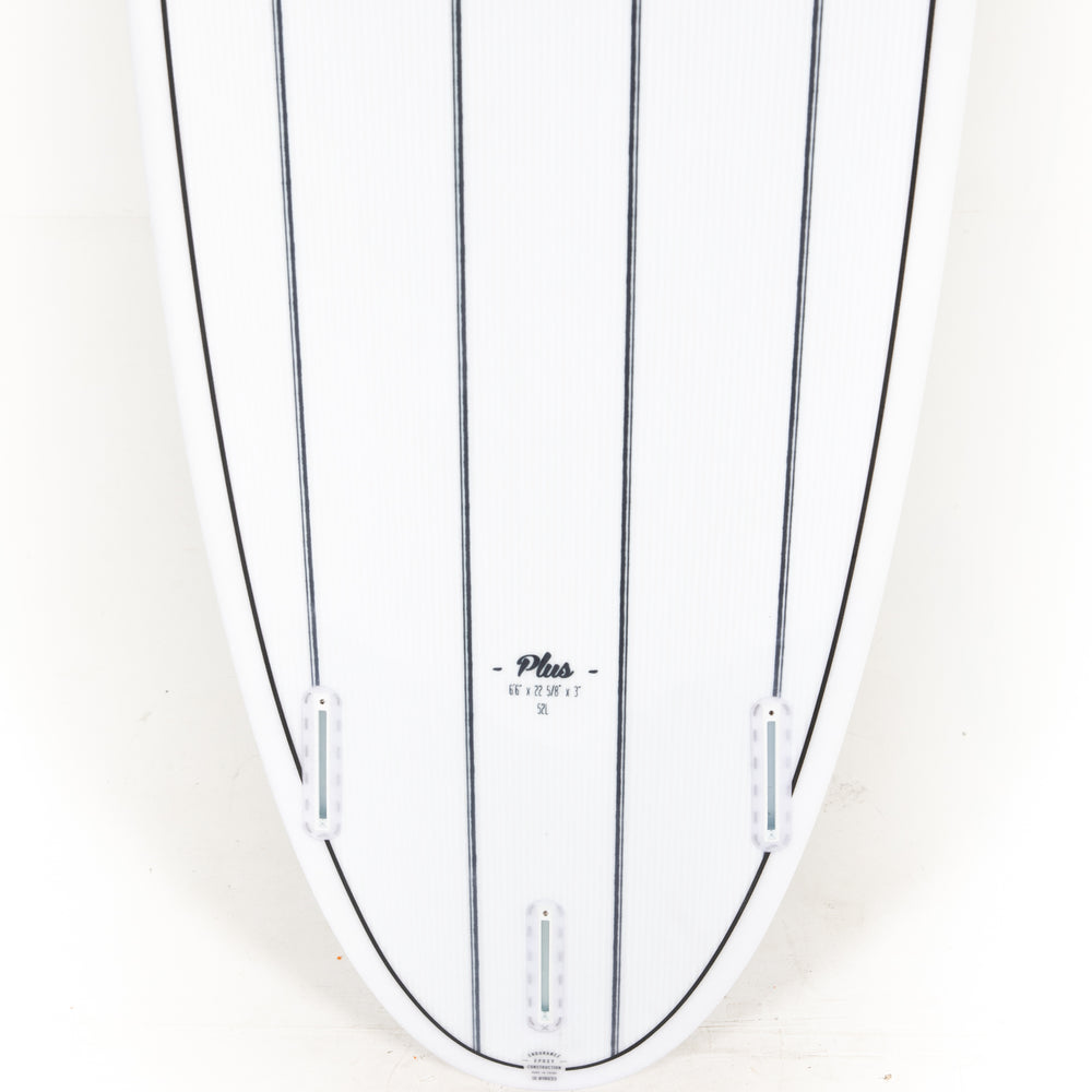 
                      
                        Pukas Surf Shop - Indio Surfboards - PLUS Stripes - 6'6" x 22 5/8 x 3" - 52L
                      
                    