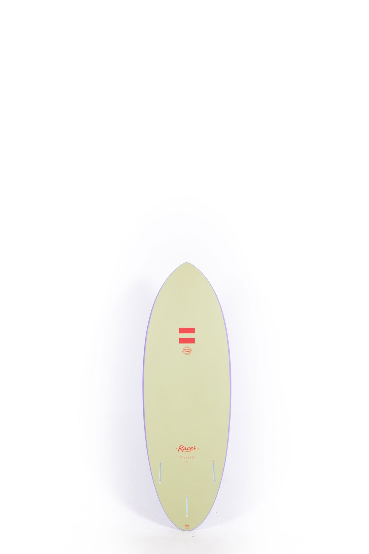 Purple Indio Surfboard Racer Ultra Soft size 4'11" at Pukas Surf Shop - 2