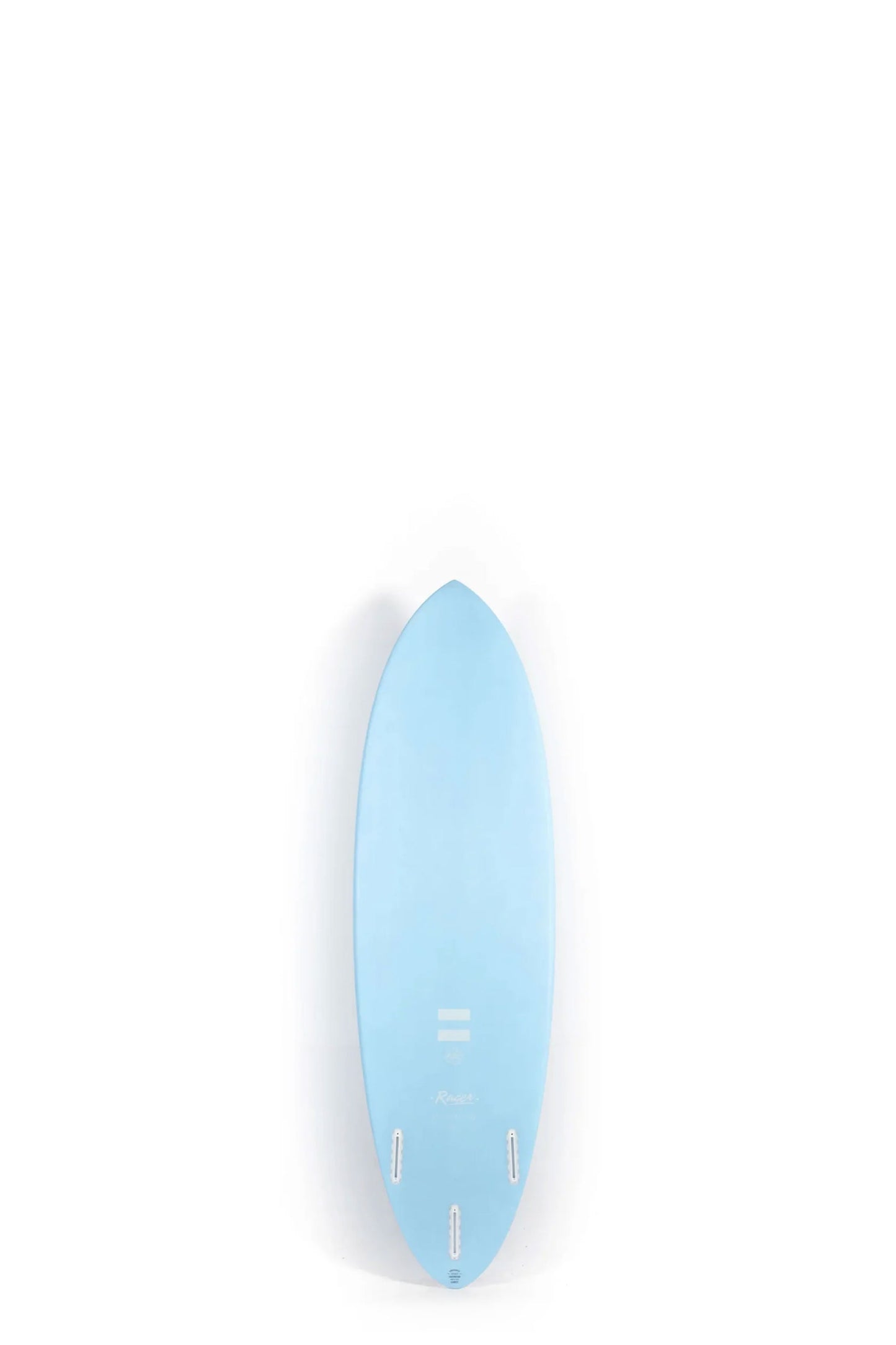 Blue striped Indio Surfboard Racer size 5'2" at Pukas Surf Shop - 2
