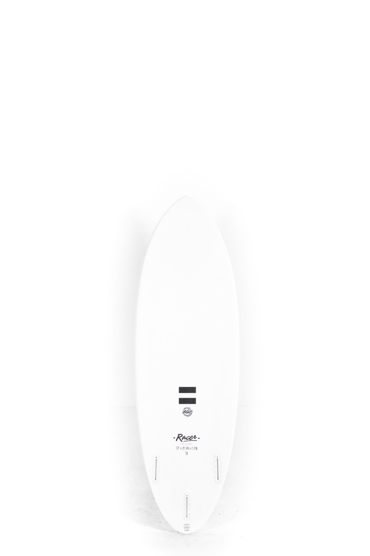 Blue Indio Surfboard Racer size 5'8" at Pukas Surf Shop - 2