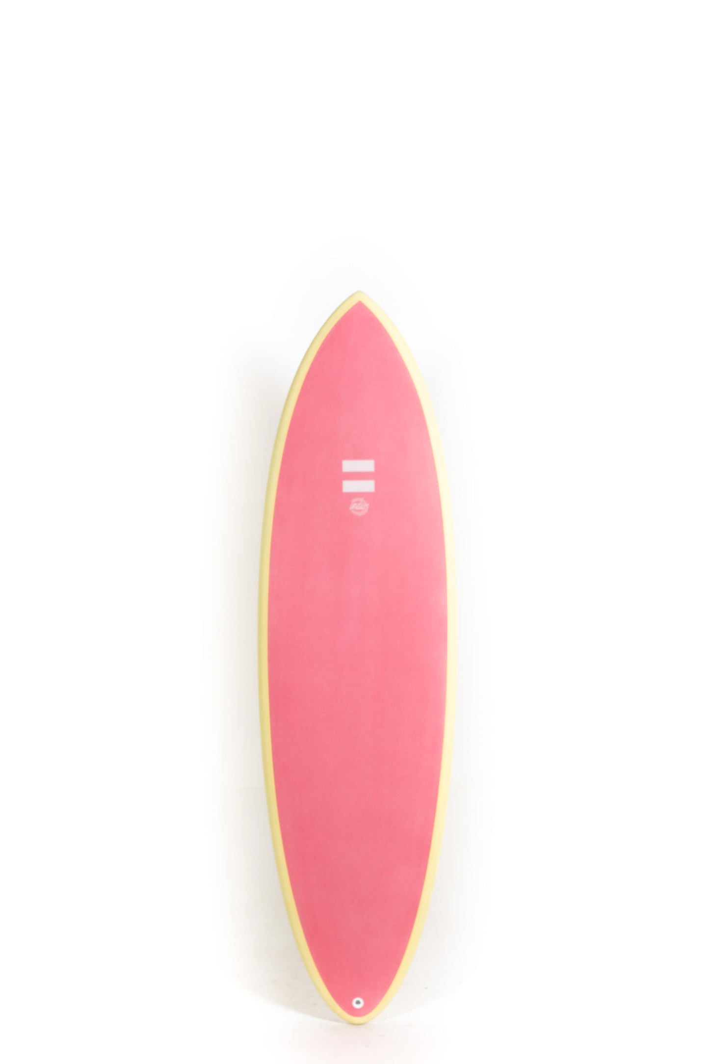 Pink and yellow Indio Surfboard Racer size 6'6" at Pukas Surf Shop