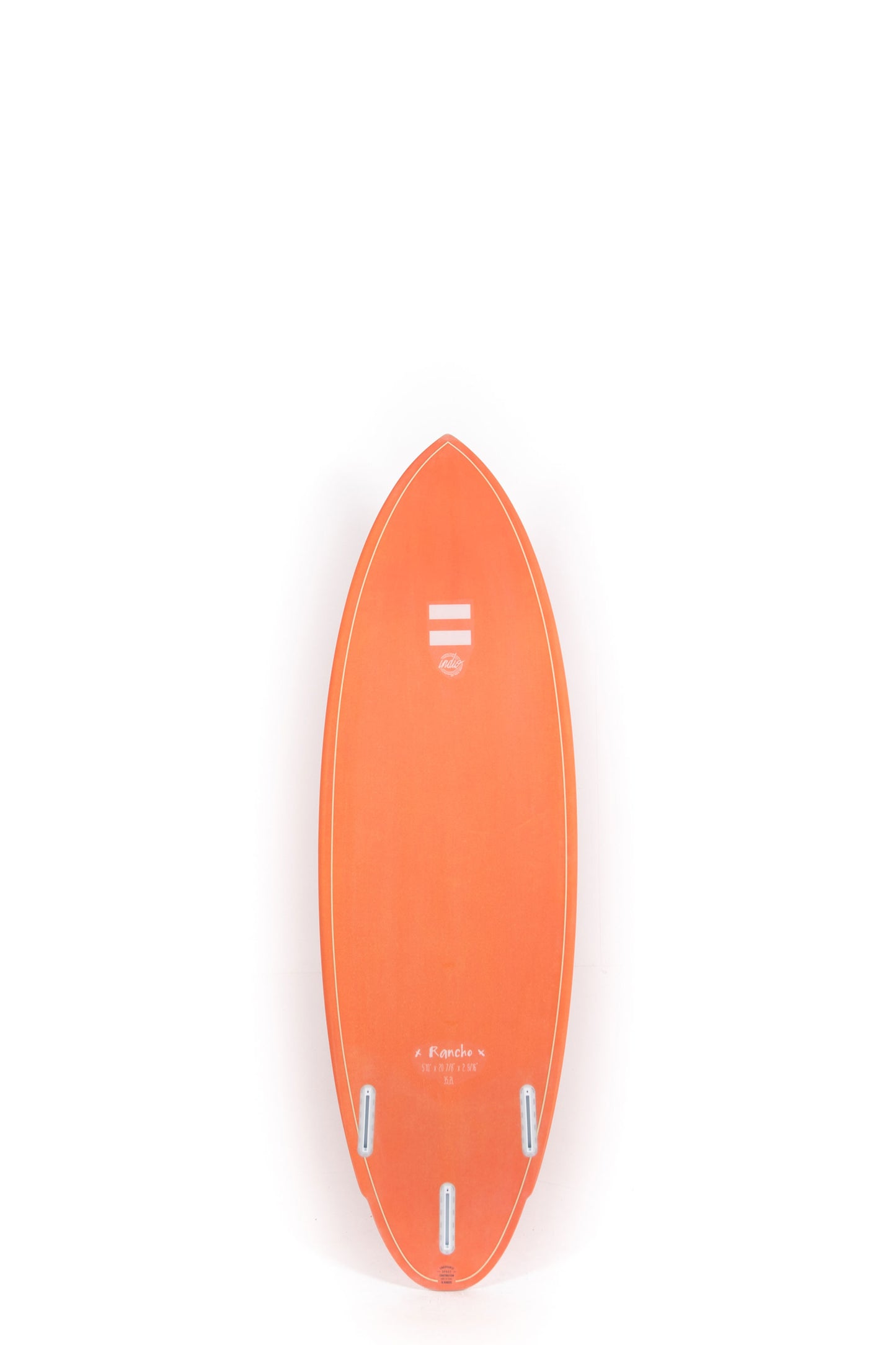 Pukas Surf Shop Indio Surfboards Rancho Red Fall 5'10"