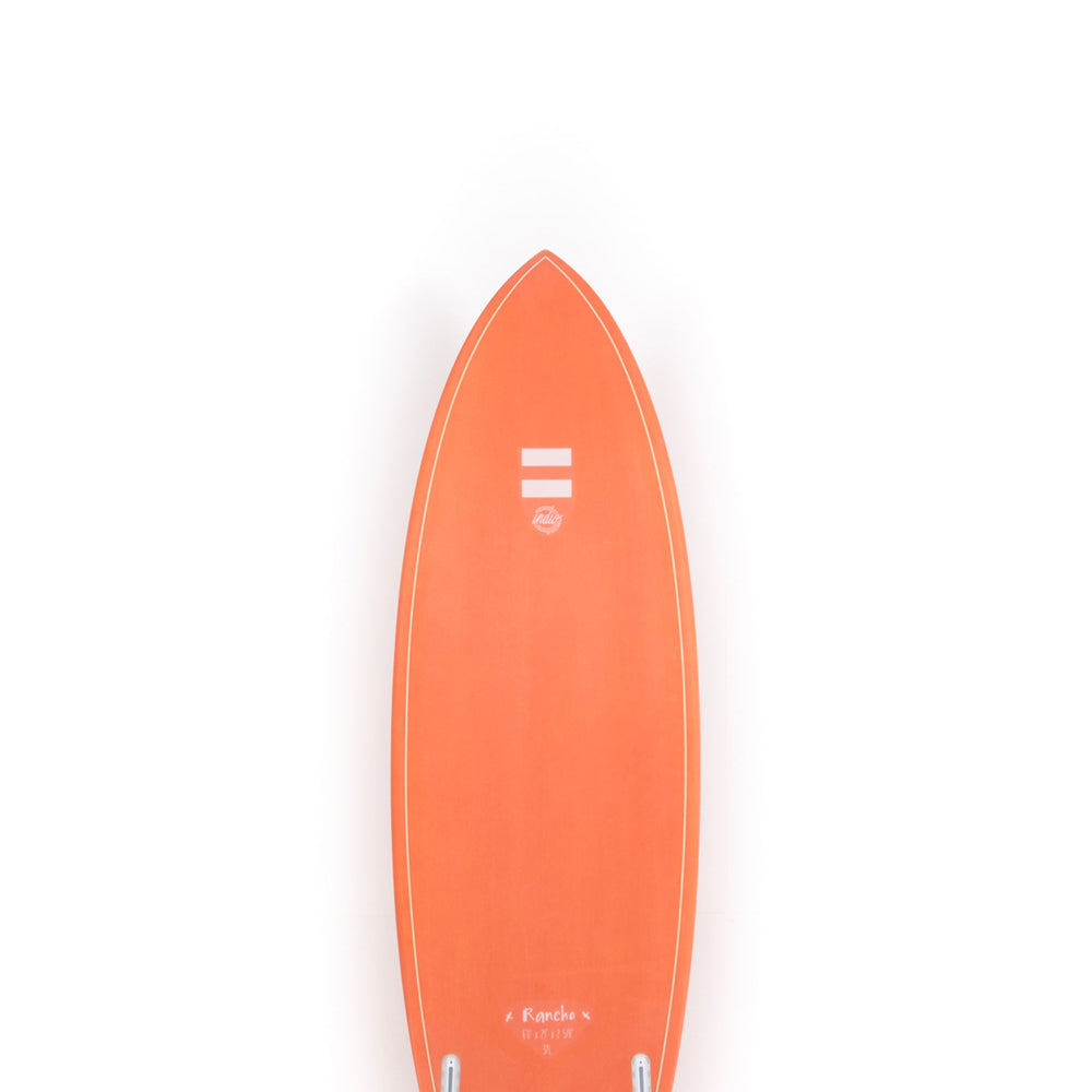 Pukas Surf Shop Indio Surfboards Rancho Red Fall 6'0"