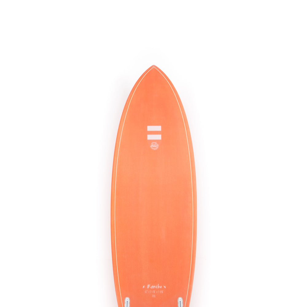 Pukas Surf Shop Indio Surfboards Rancho Red Fall 6'2"