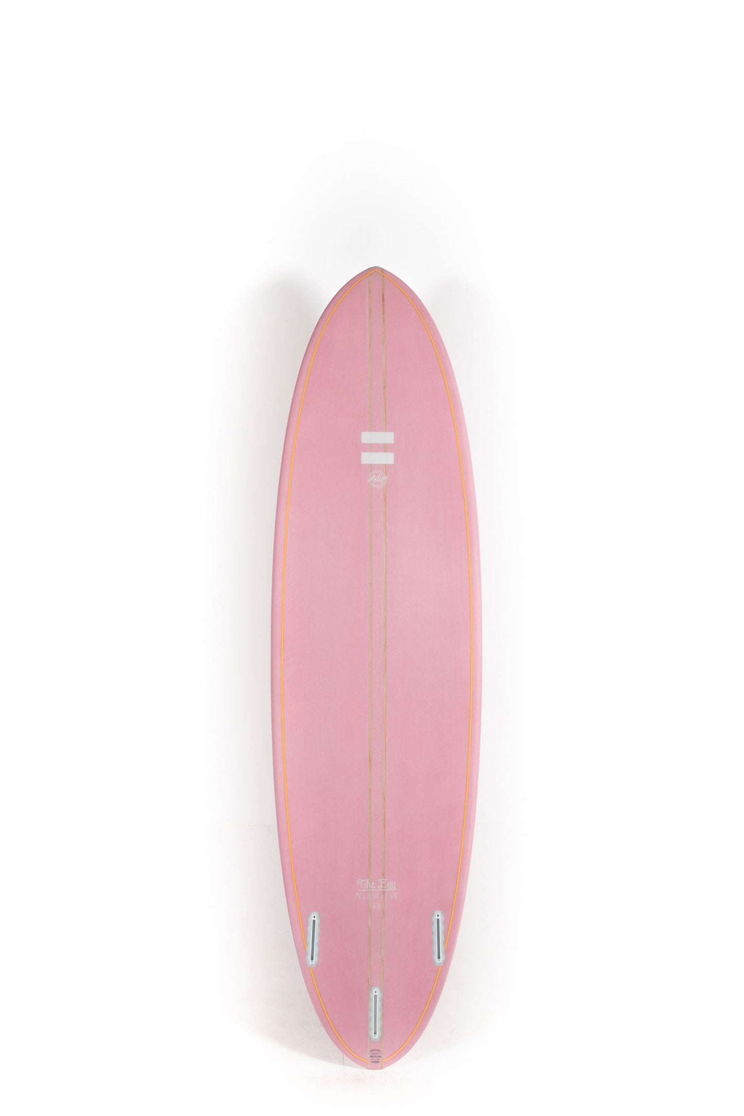 Pink Indio The Egg surfboard on a white background by Pukas Surf Shop - 2
