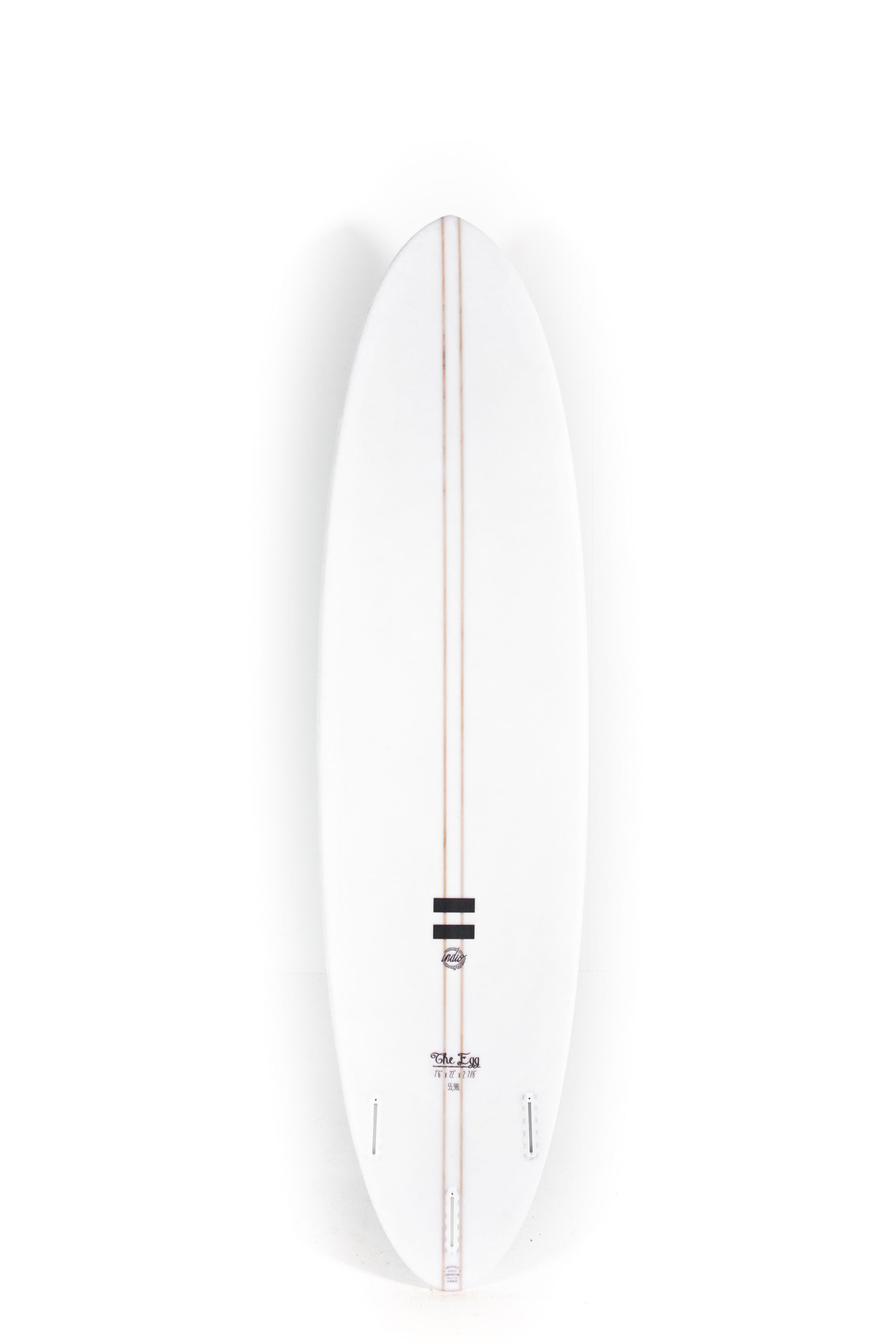 Indio Surfboards THE EGG Light Stripes 7'6
