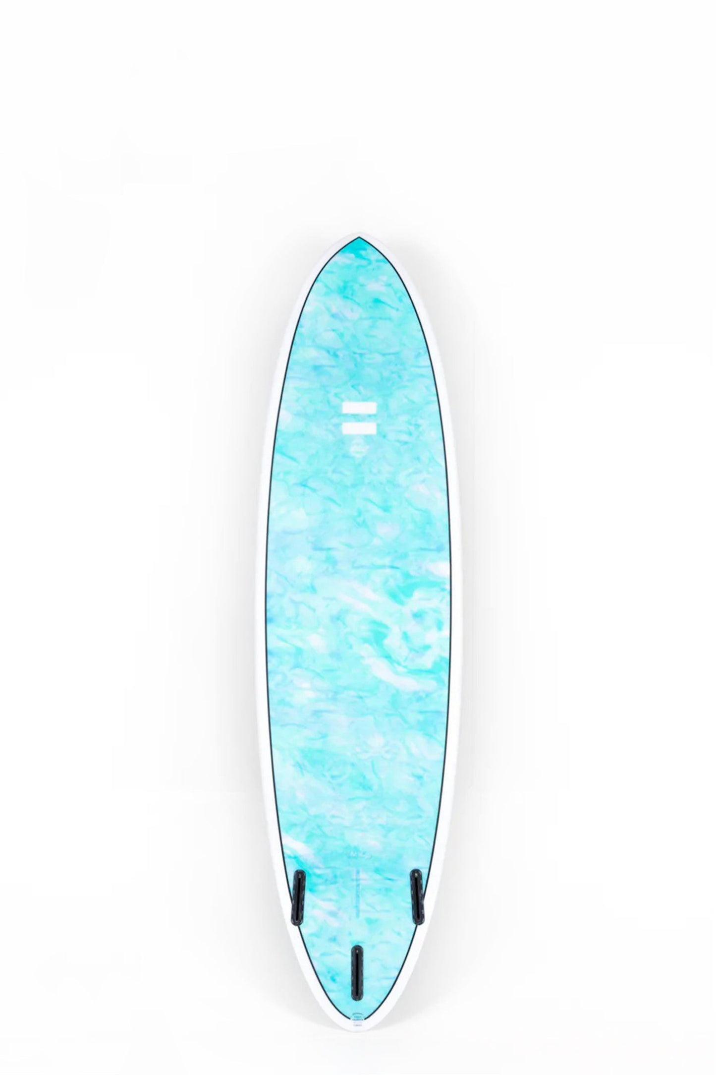 Pukas Surf Shop - Indio Endurance - THE EGG Swirl Effect Blue Mint - 7´2 x 21 3/4 x 2 3/4 - 50L