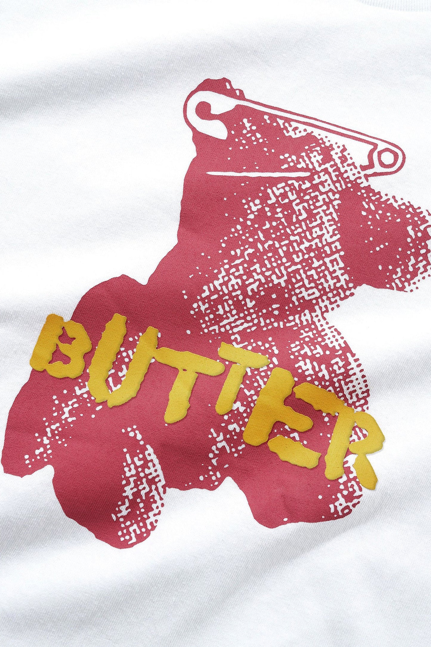 Pukas-Surf-Shop-Jacket-Butter-Goods-Teddy-Tee-White-Red