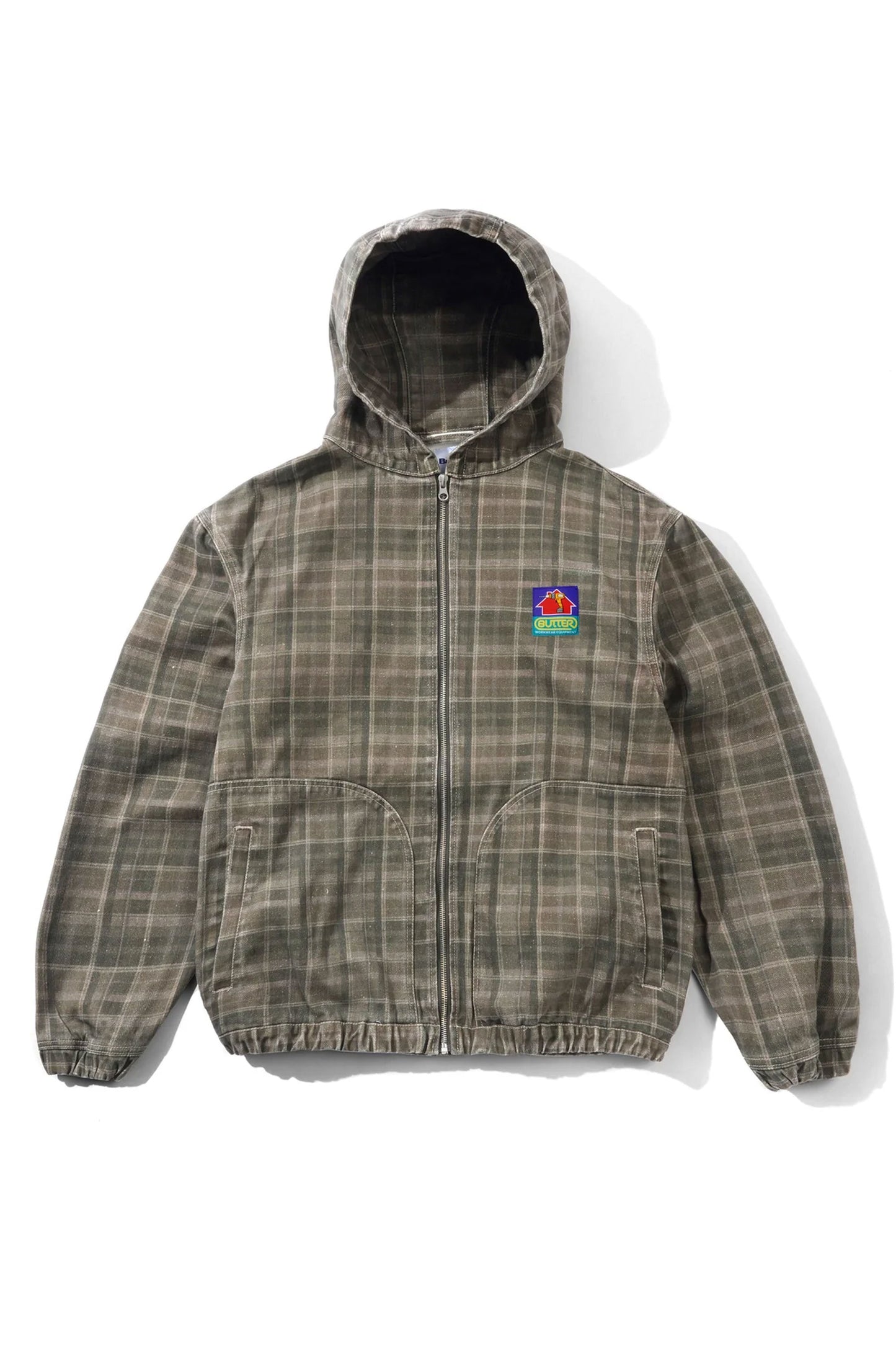 Pukas-Surf-Shop-Jacket-Butter-Goods-Work-Jacket-Washed-Plaid-Jacket