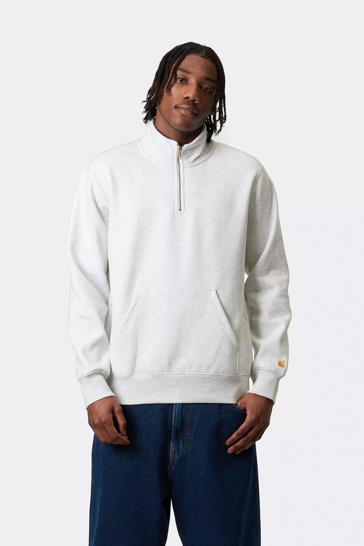 CARHARTT WIP - CHASE NECK ZIP | Shop at PUKAS SURF SHOP
