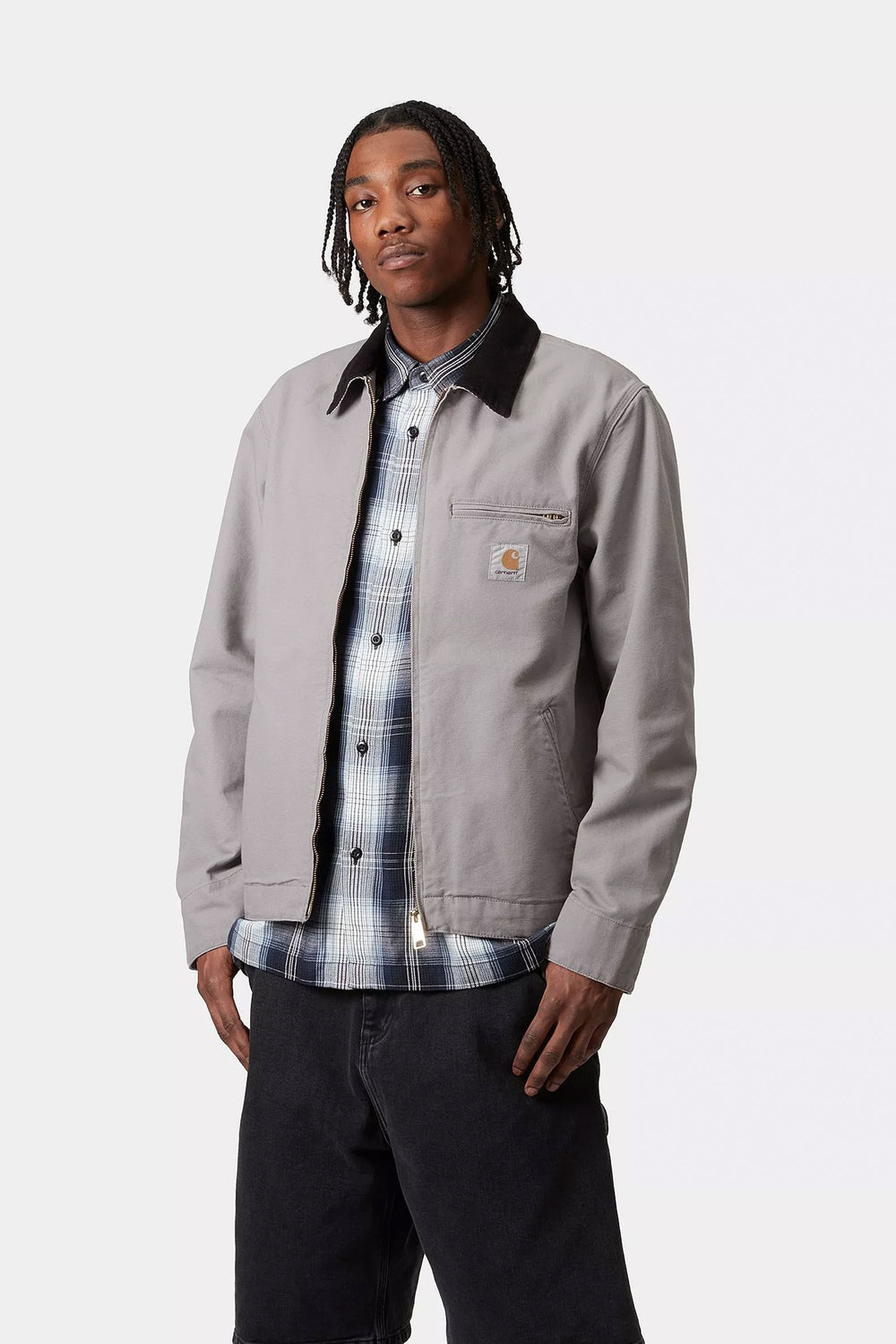 Pukas-Surf-Shop-Jacket-Carhartt-Detroit-Gray