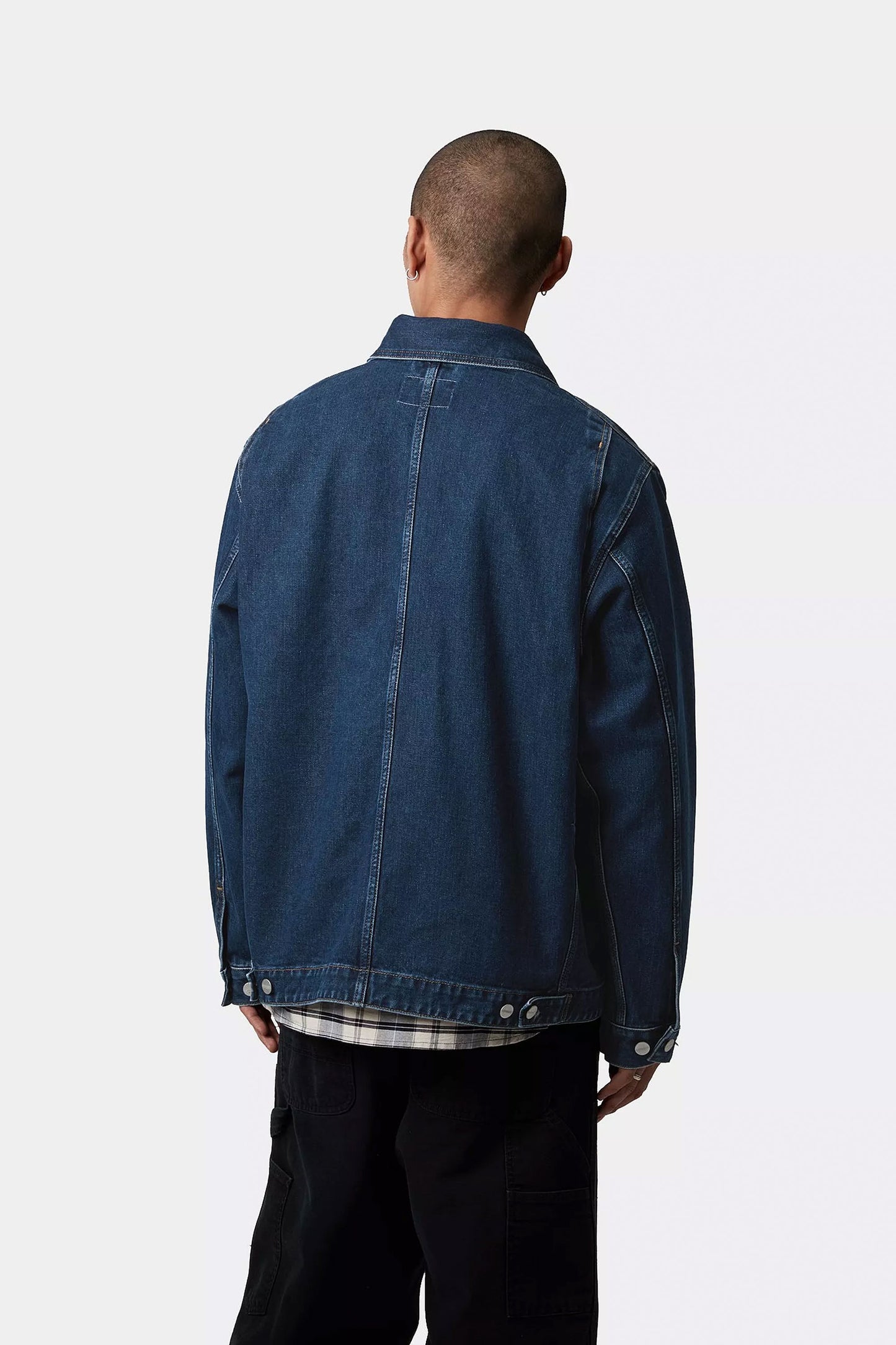 Pukas-Surf-Shop-Jacket-Man-Carhartt-WIP-Stone-Washed-Blue