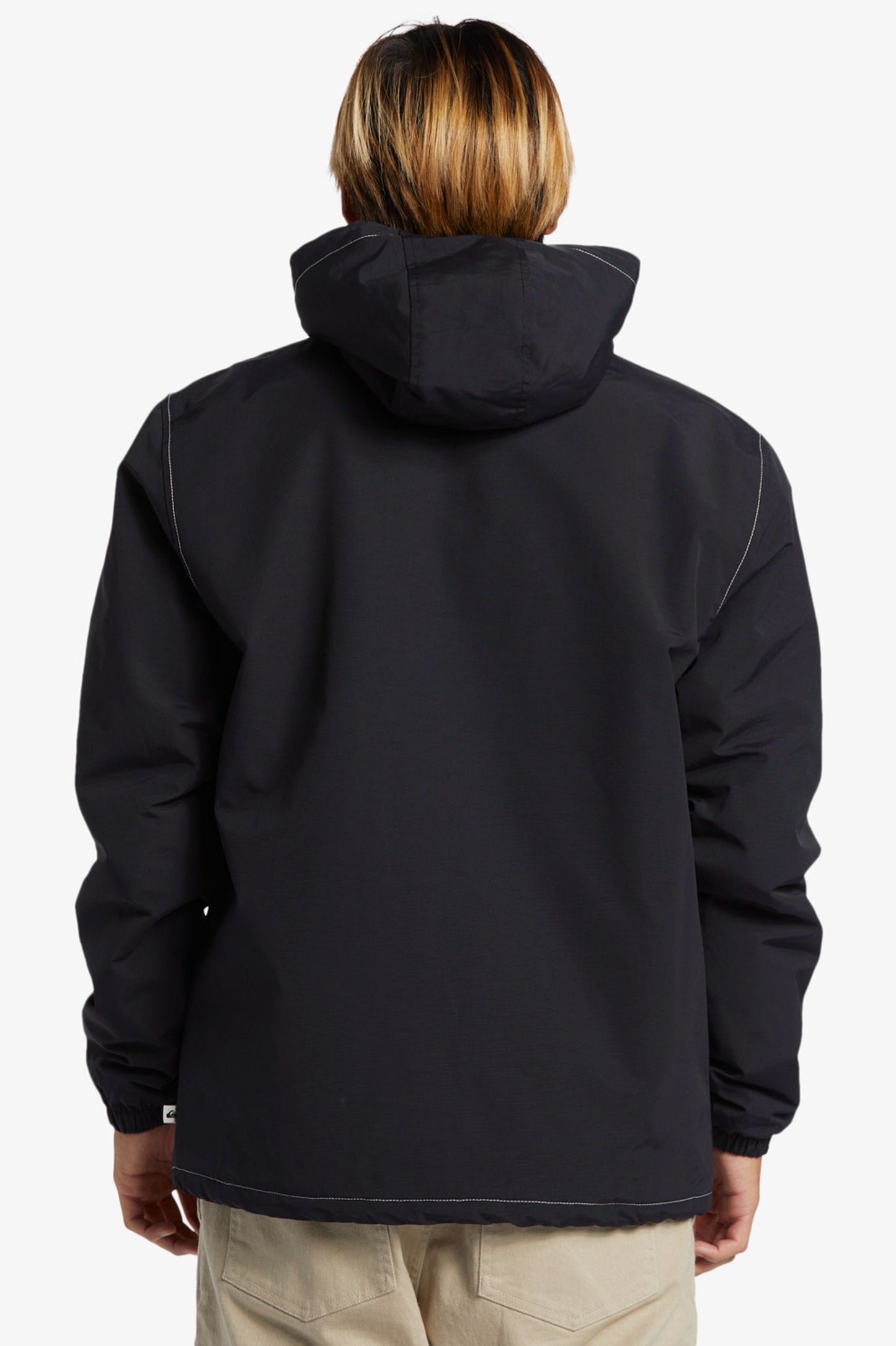 Pukas-Surf-Shop-Jacket-Man-Quiksilver-Rain-Cloud-Warm-black