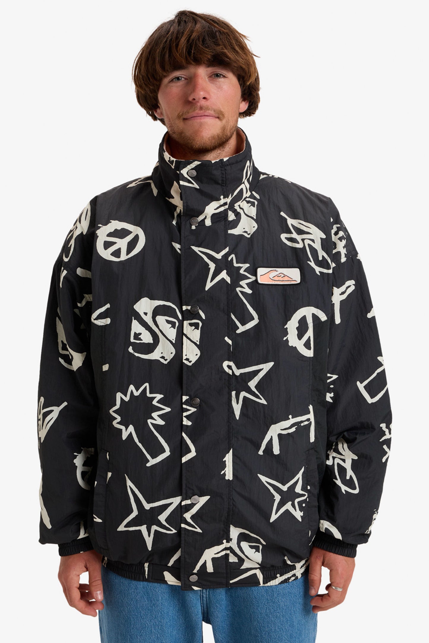 Pukas-Surf-Shop-Jacket-Man-Quiksilver-Take-Us-Back-Black