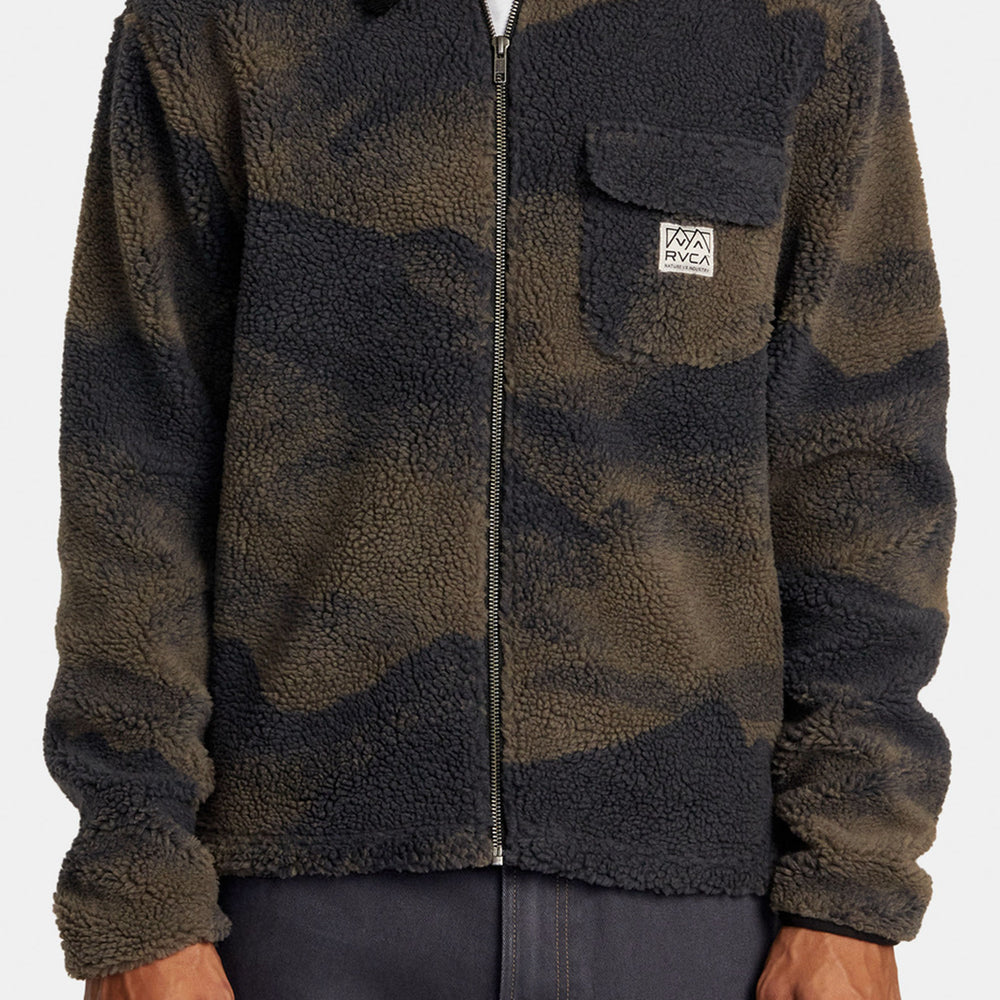 Pukas-Surf-Shop-Jacket-Man-RVCA-Walker-Brown