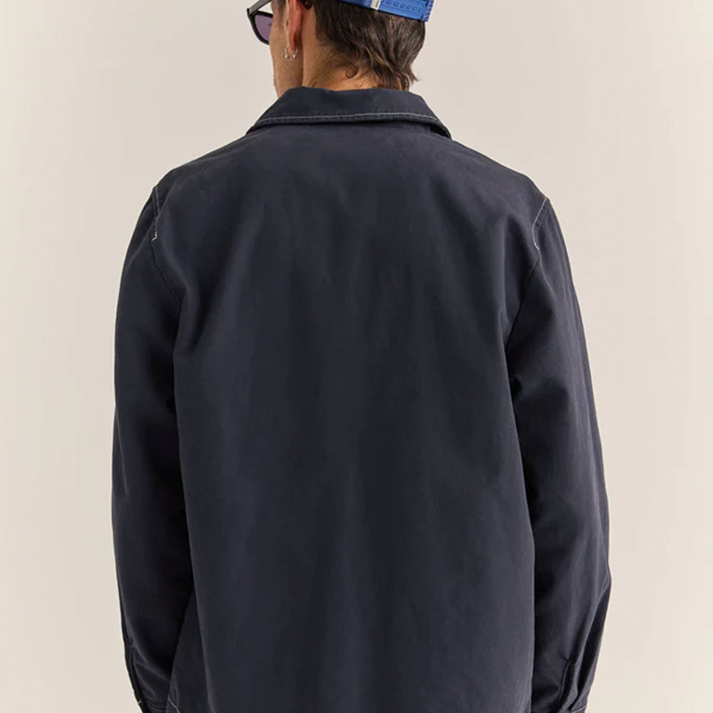 Pukas-Surf-Shop-Jacket-Man-Rhythm-Canvas-Overshirt-Indigo