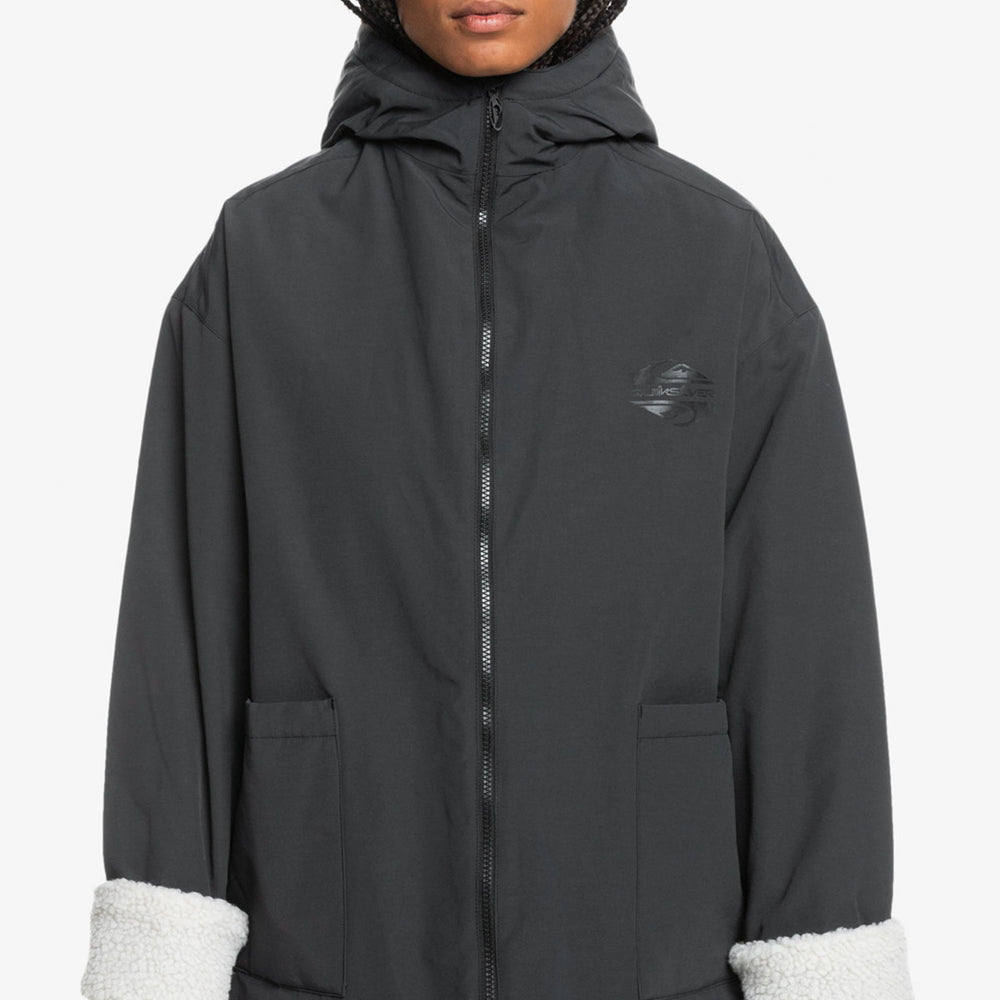 Pukas-Surf-Shop-Jacket-Woman-Quiksilver-Parka-Black