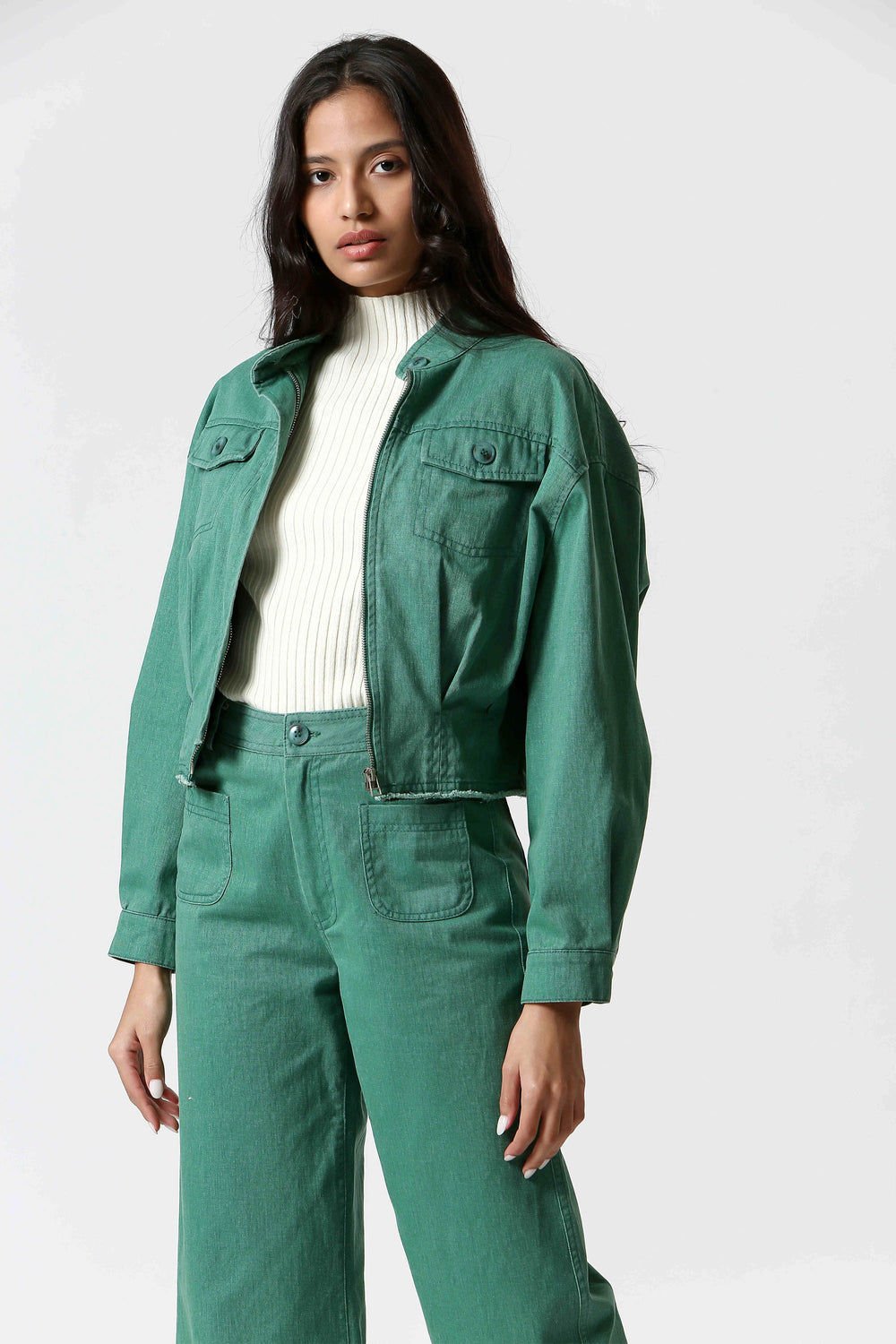 Pukas-Surf-Shop-Jacket-Woman-The-Korner-9095-Green