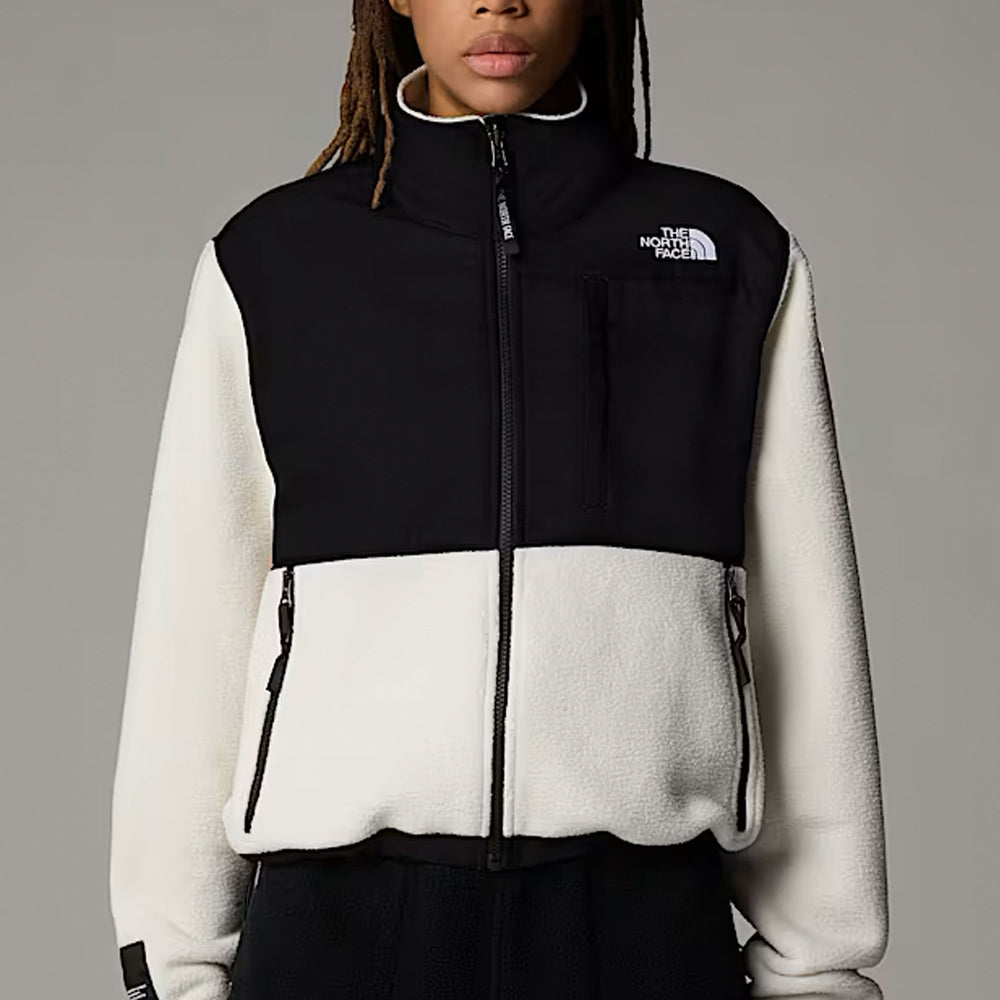 Pukas-Surf-Shop-Jacket-Woman-The-North-Face-DEnali-Retro-VIII-White-Dune