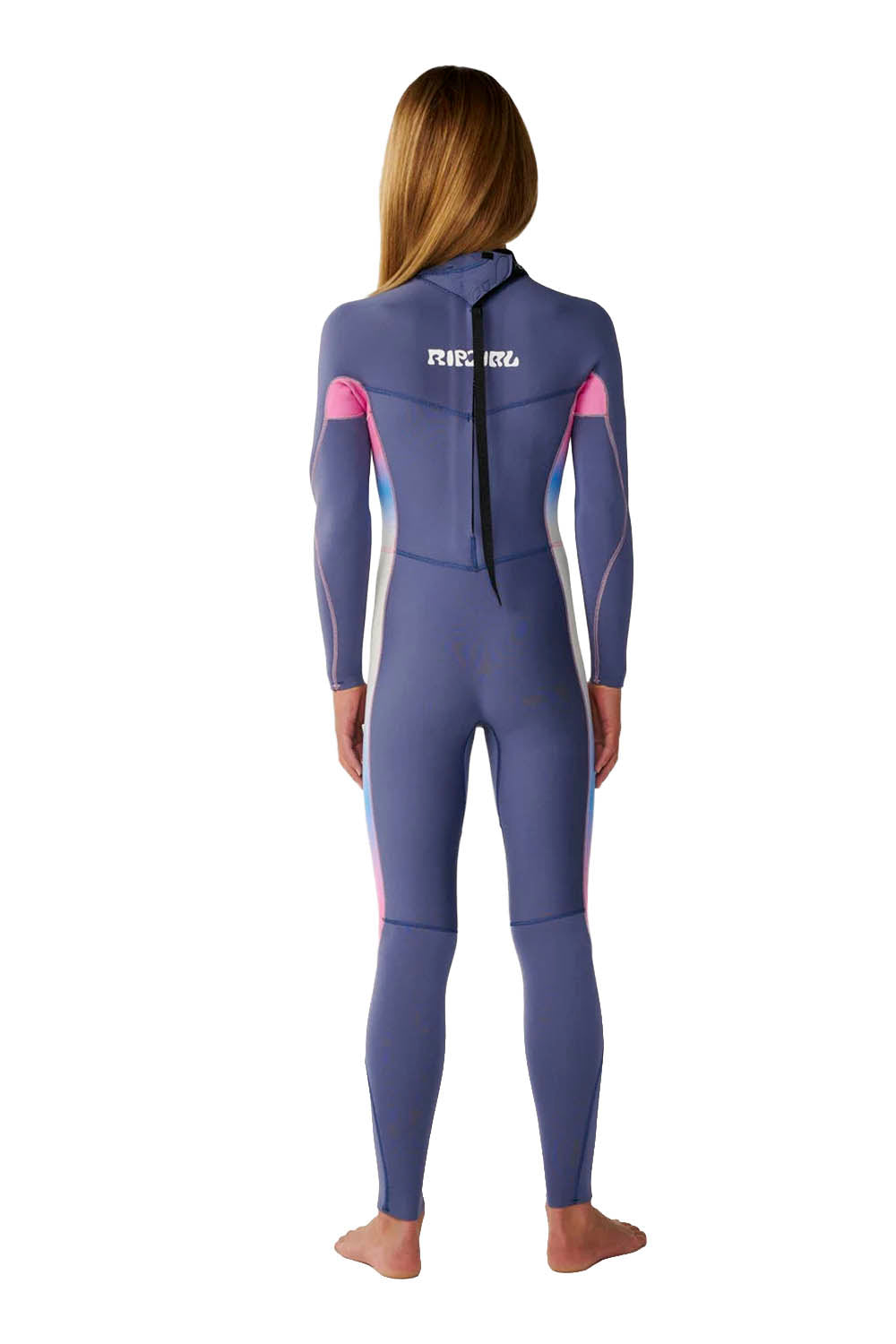 Rip Curl Dawn Patrol 3/2mm Back Zip Grey Blue Kids | Shop at PUKAS Rip Curl Dawn Patrol 3/2mm Back Zip Grey Blue Kids | Shop at PUKAS