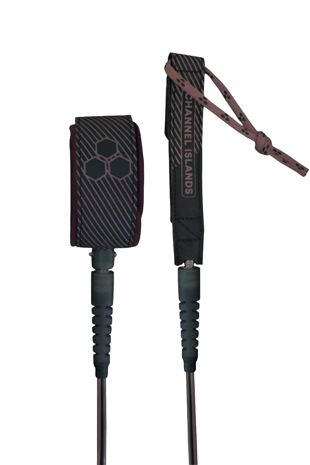 “Channel Islands CI Round 6ft Comp surf leash in Clay”