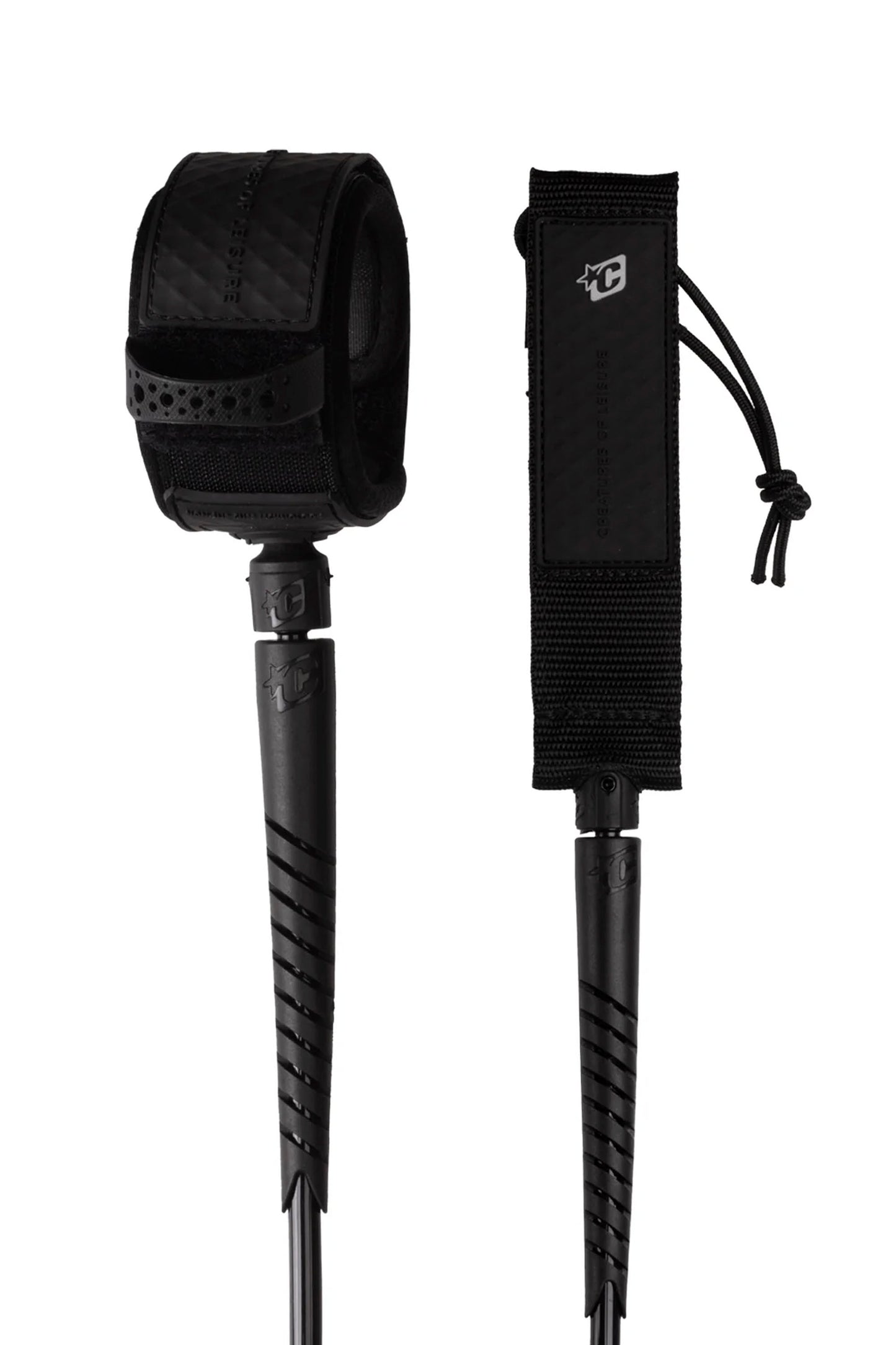 Creatures REEF leash patented non-slip cuff with surefire release system detail