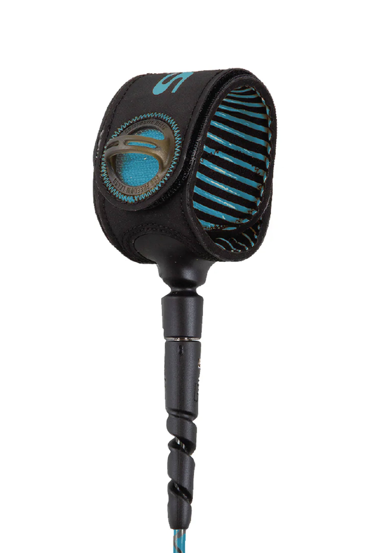 Pukas Surf Shop Leash FCS Freedom Helix 6 Tranquil Blue