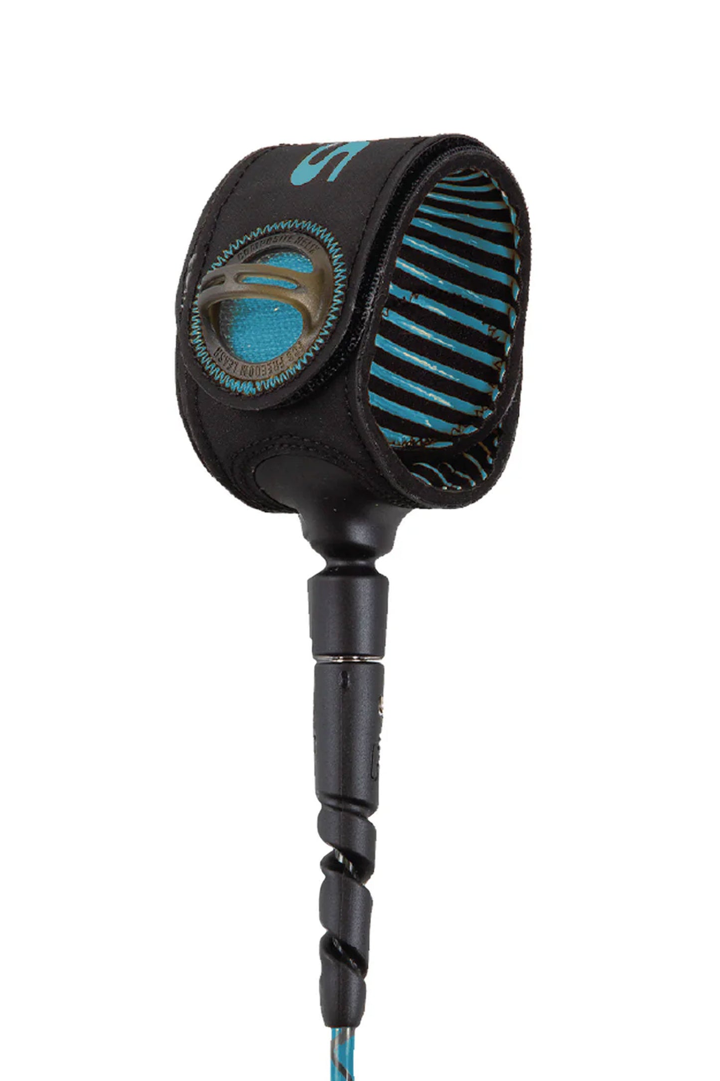Pukas Surf Shop Leash FCS Freedom Helix 7 Tranquil Blue
