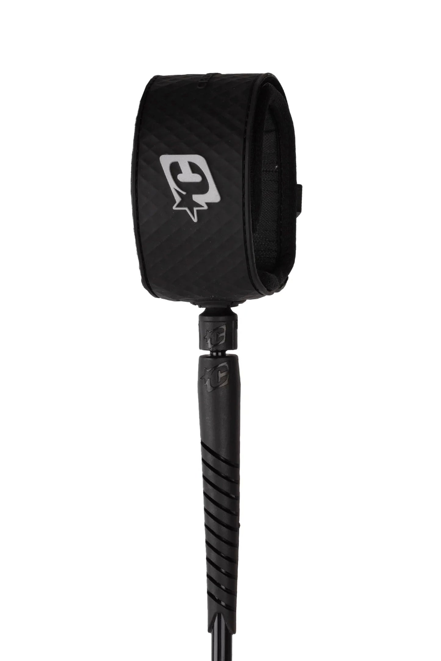 Creatures OUTER REEF 8 foot extreme big wave surf leash in black and silver