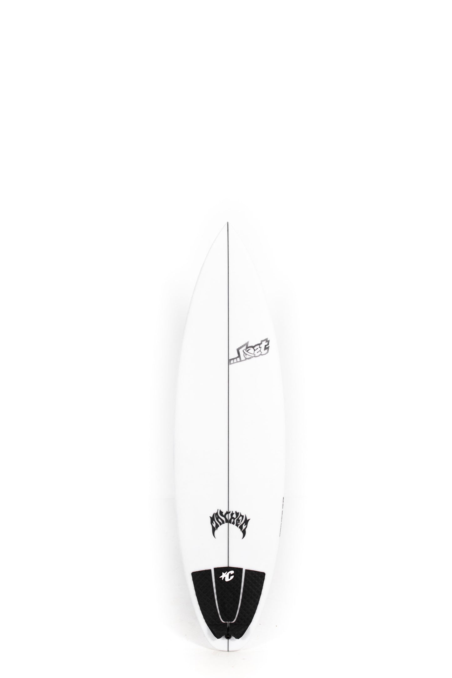 White Lost Surfboard Driver 3.0 size 5'11" on a white background by Pukas Surf Shop