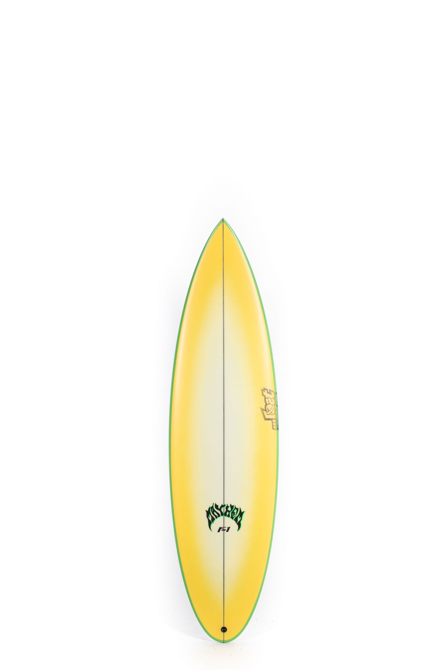 Pukas Surf Shop -  Lost Surfboards - F1 by Matt Biolos - FCS II - GREEN - PRO - 6'1" x 19.25" x 2.54" - 31.00L - MH24055