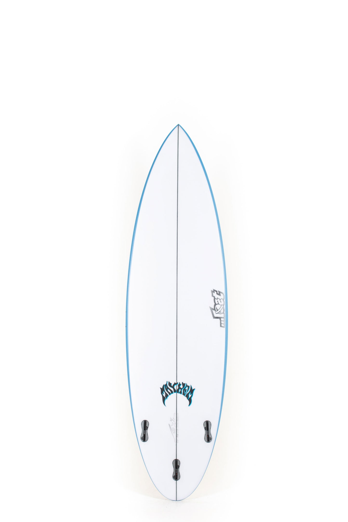 Yellow, white and blue Lost Surfboard F1 size 6'3" at Pukas Surf Shop - 1