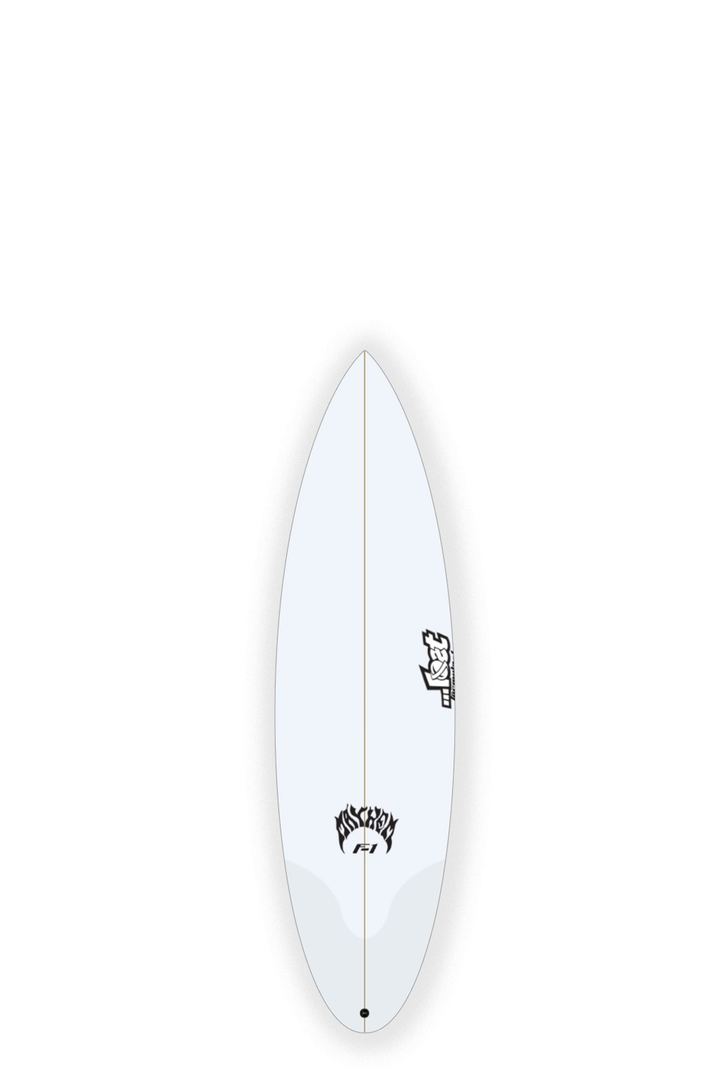 White Lost Surfboard F1 size 6'0" at Pukas Surf Shop
